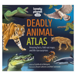Lonely Planet Kids Deadly Animal Atlas – omslag