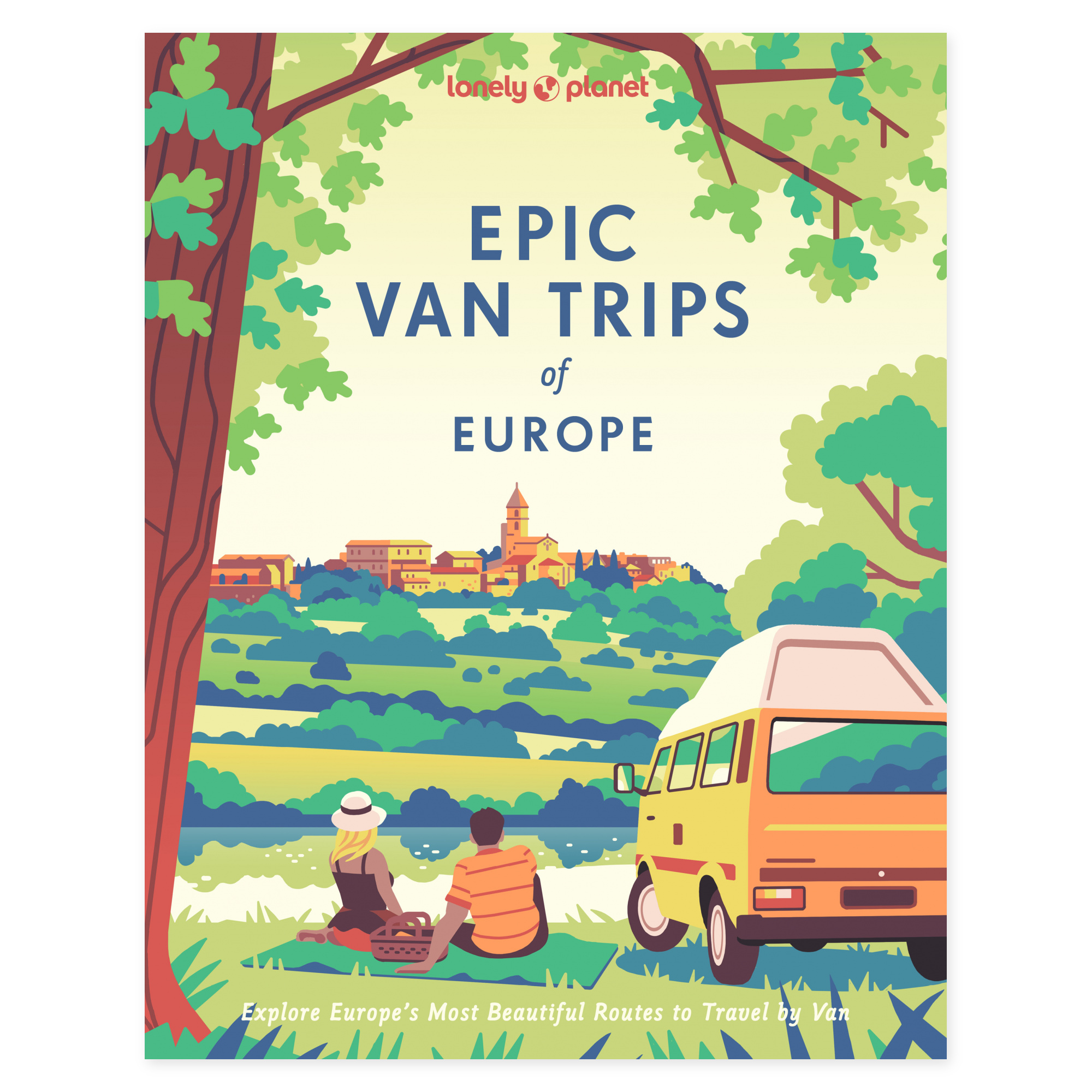 Lonely Planet Epic Van Trips of Europe – omslag