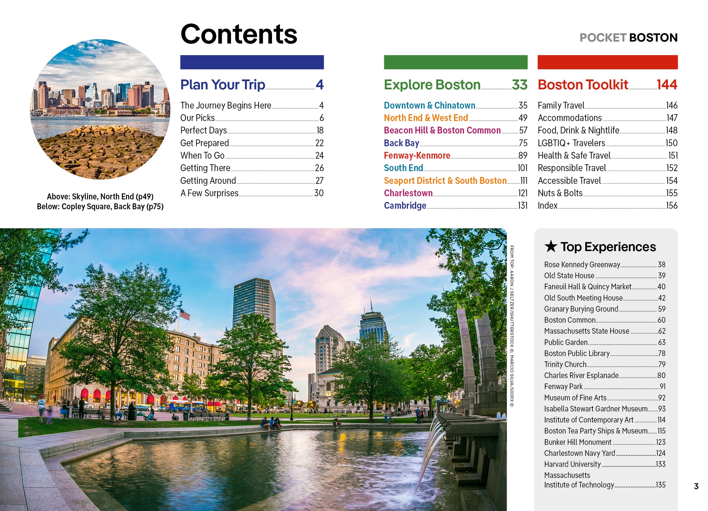 Pocket Boston – Lonely Planet (engelsk) – bla i boken