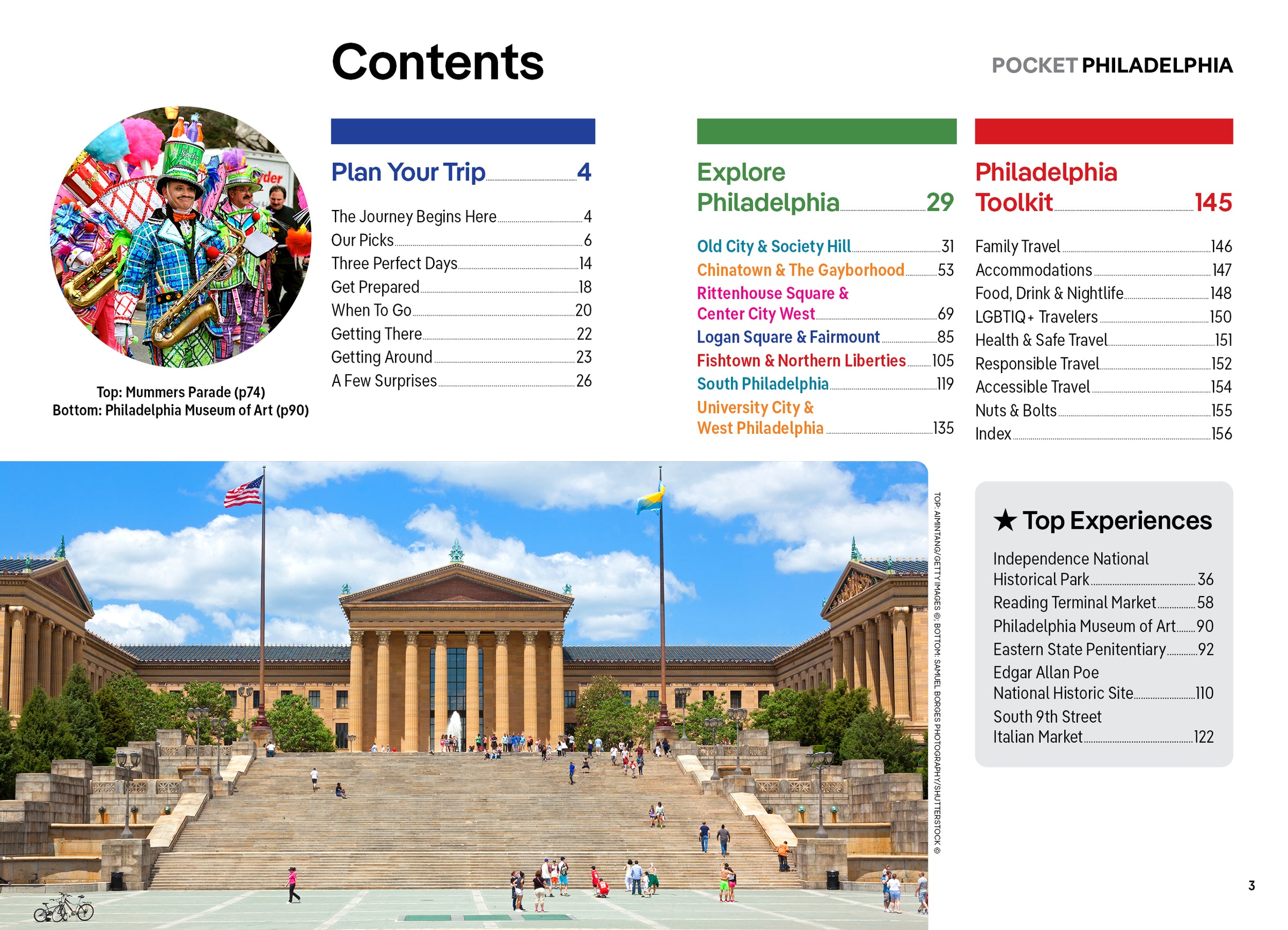 Pocket Philadelphia – Lonely Planet (engelsk) – bla i boken