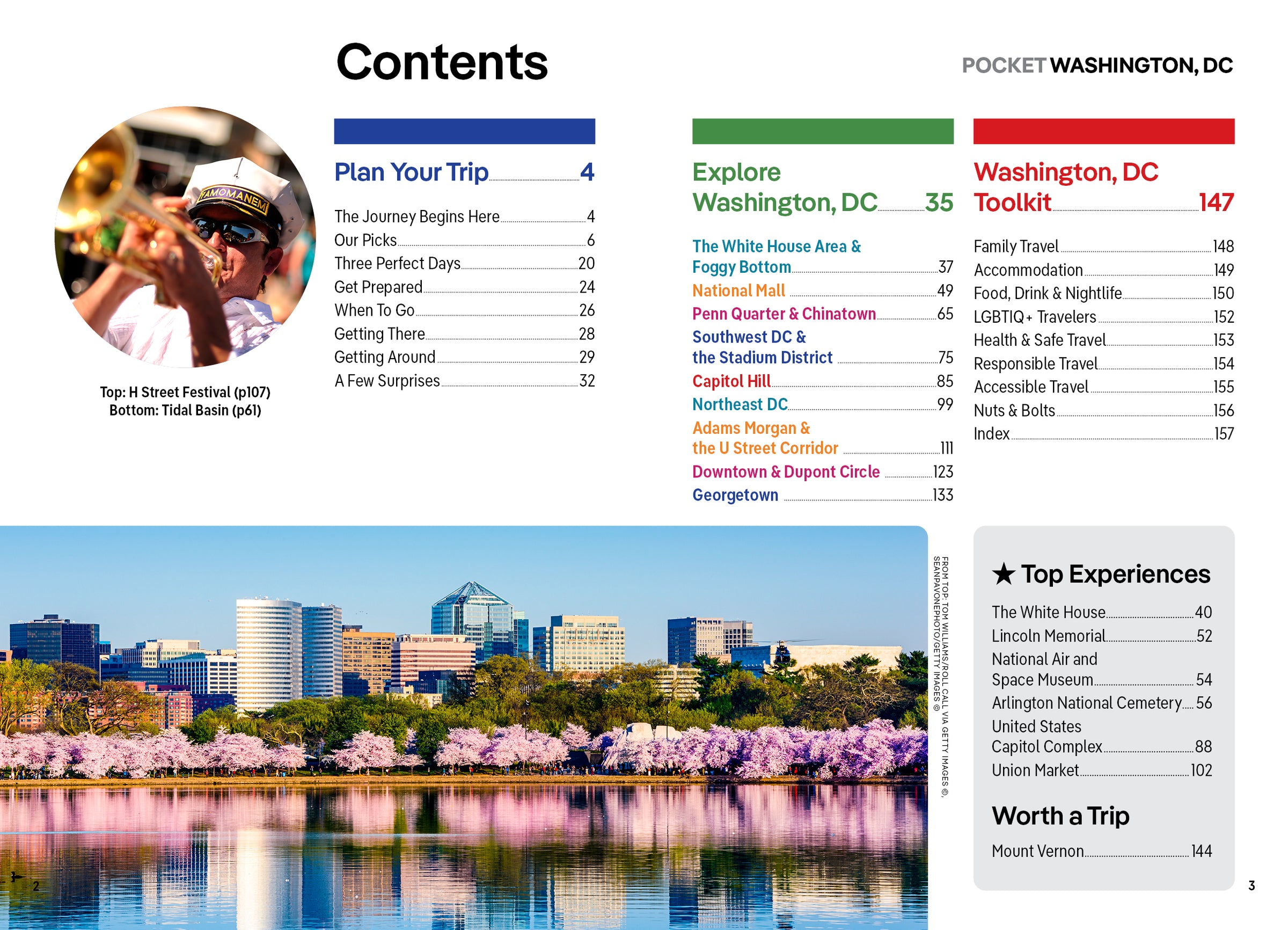 Pocket Washington, DC – Lonely Planet (engelsk) – bla i boken