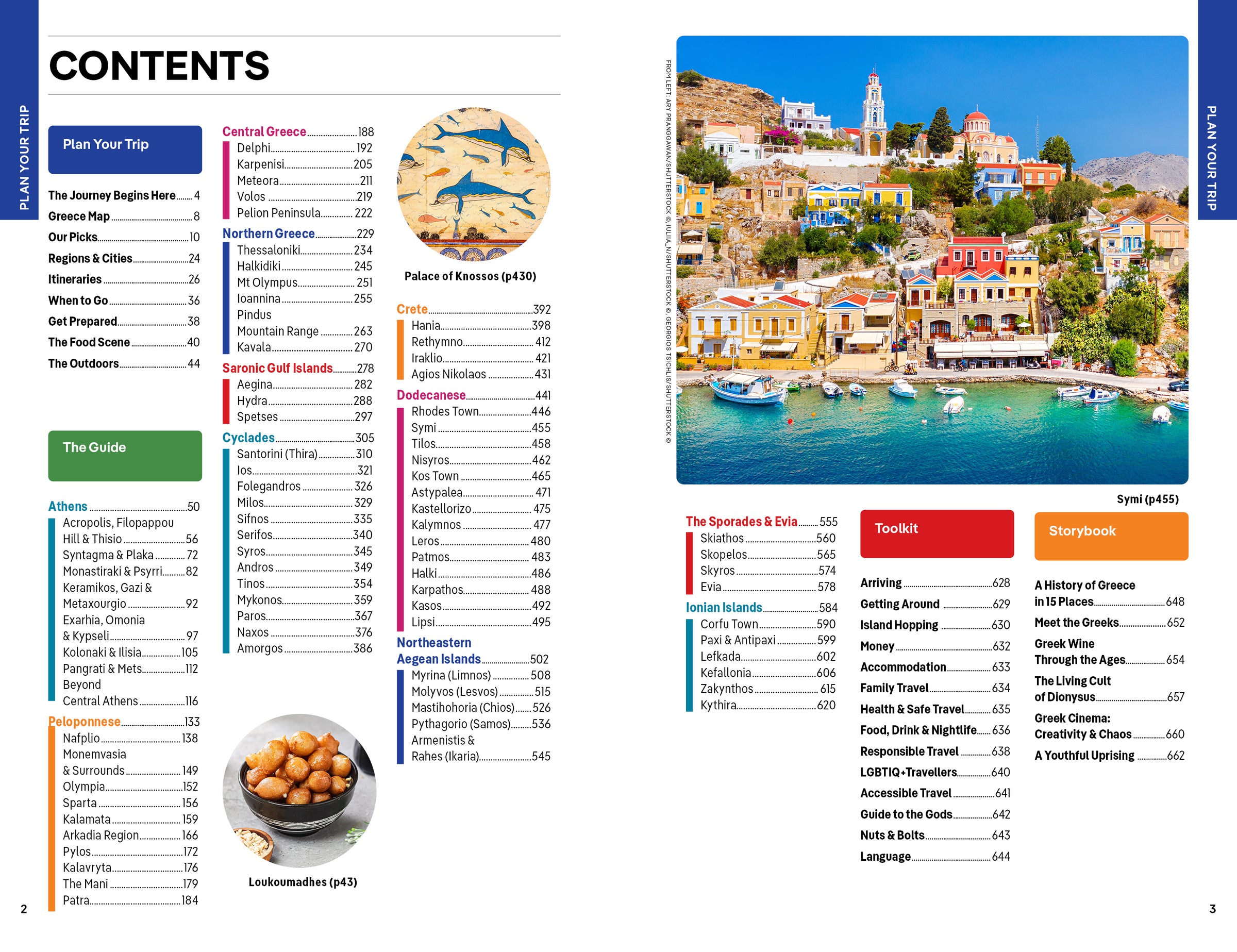 Greece – Lonely Planet (engelsk) – bla i boken