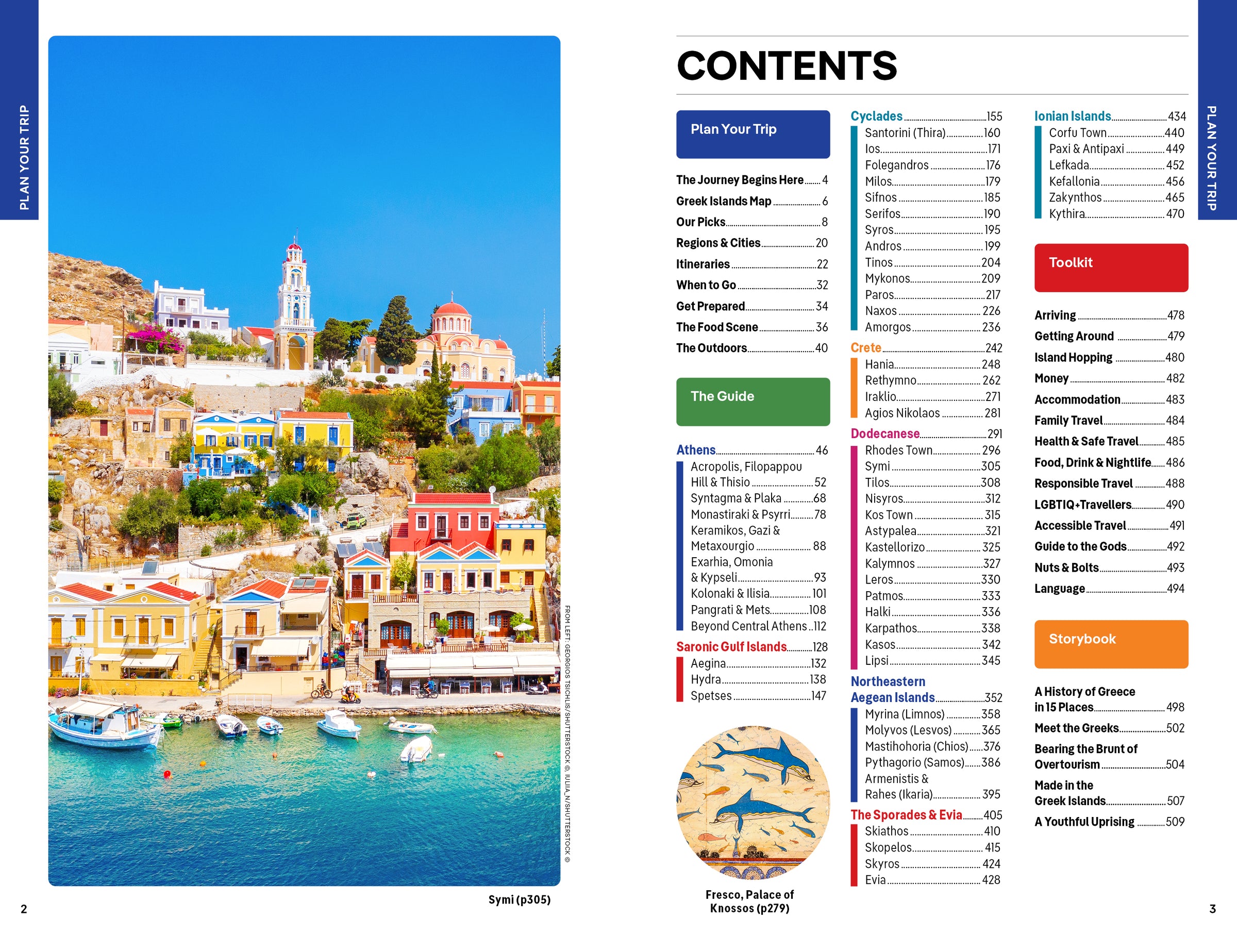 Greek Islands – Lonely Planet (engelsk) – bla i boken