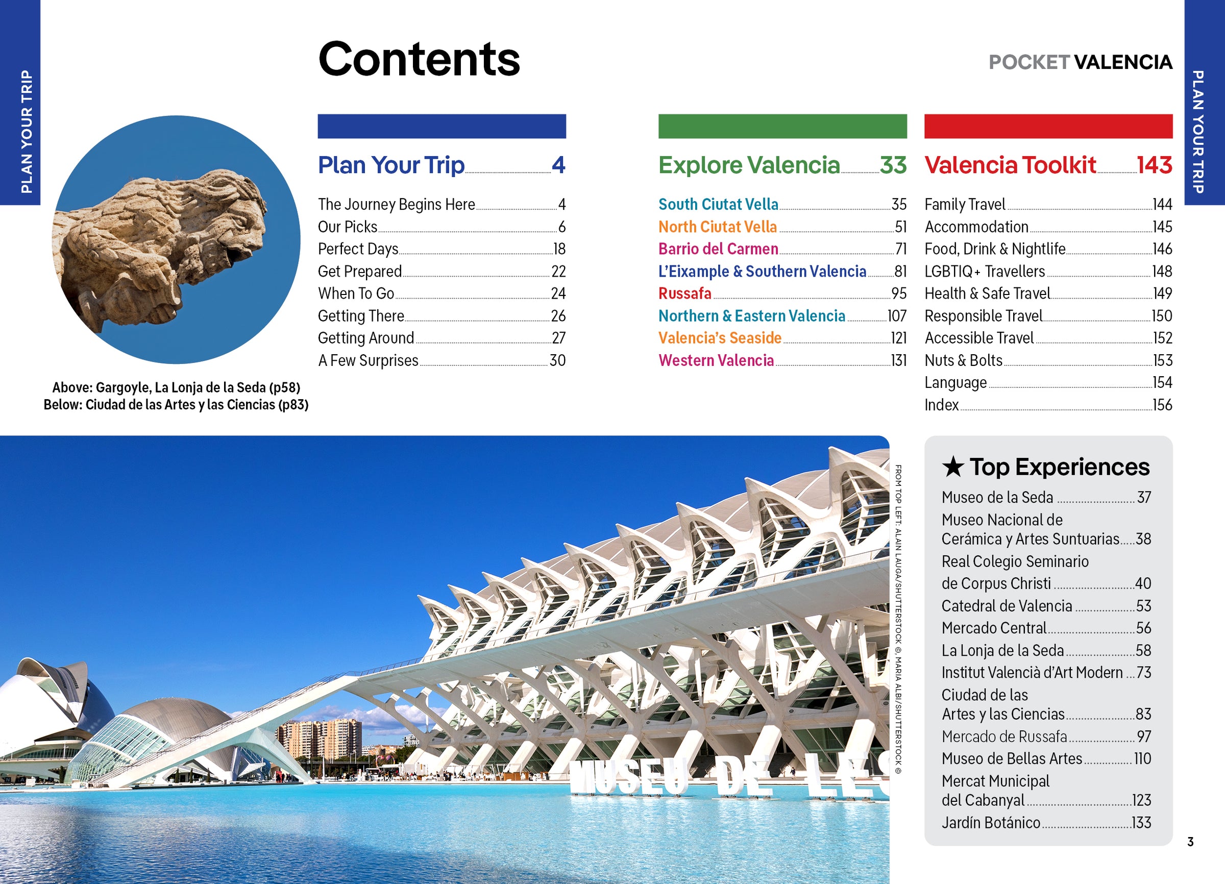 Pocket Valencia – Lonely Planet (engelsk) – bla i boken