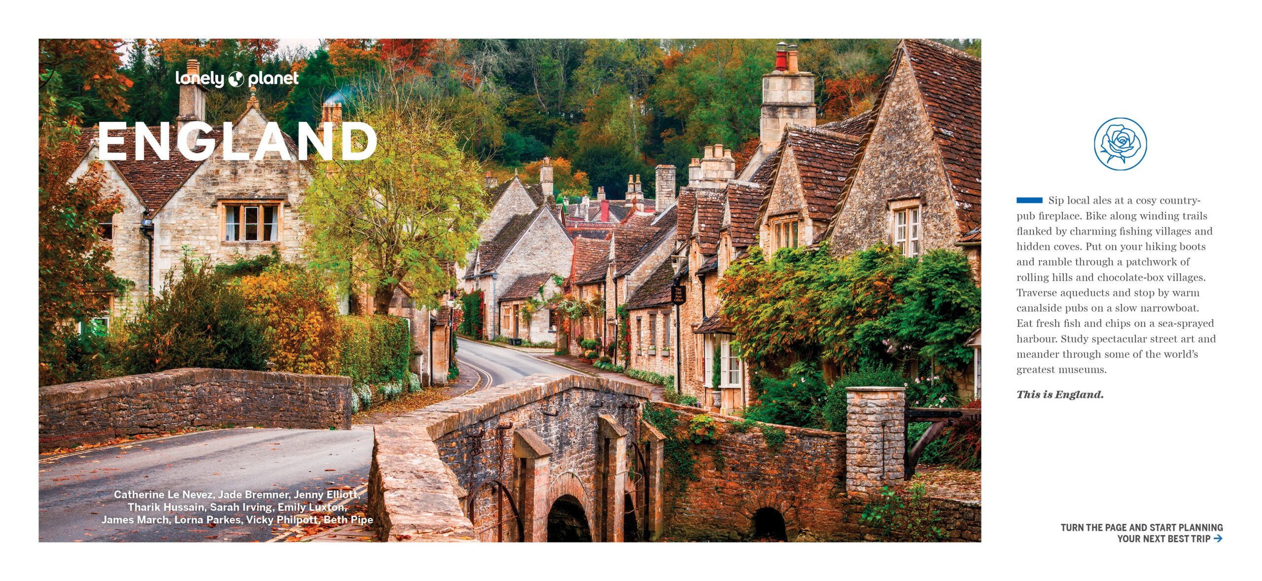 Experience England – Lonely Planet (engelsk) – bla i boken