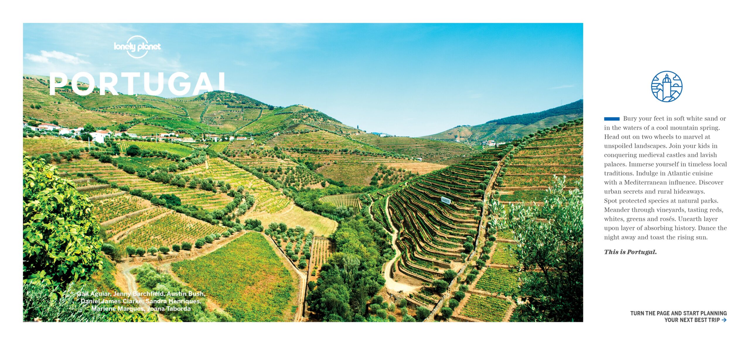 Experience Portugal – Lonely Planet (engelsk) – bla i boken