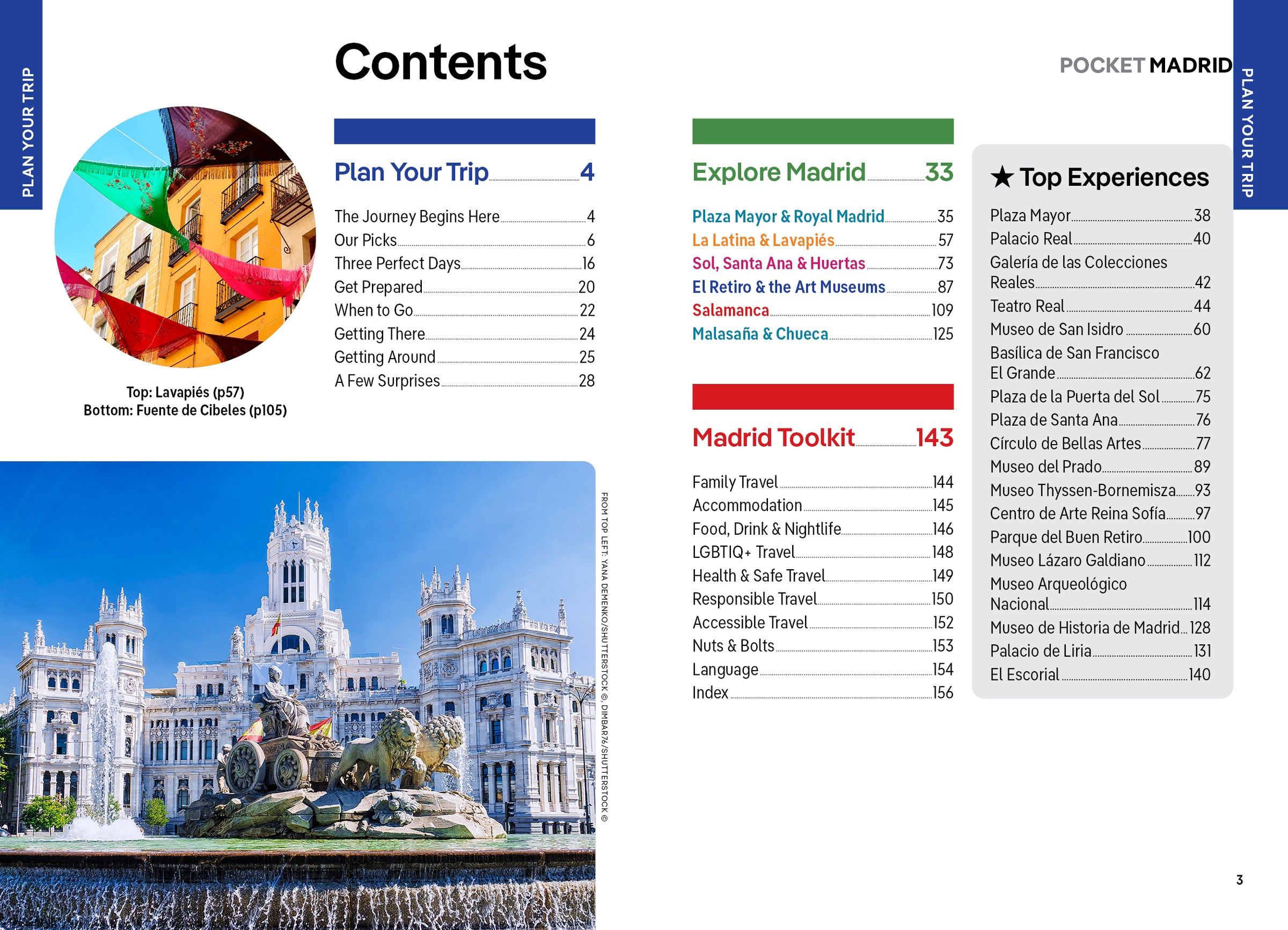 Pocket Madrid – Lonely Planet (engelsk) – bla i boken