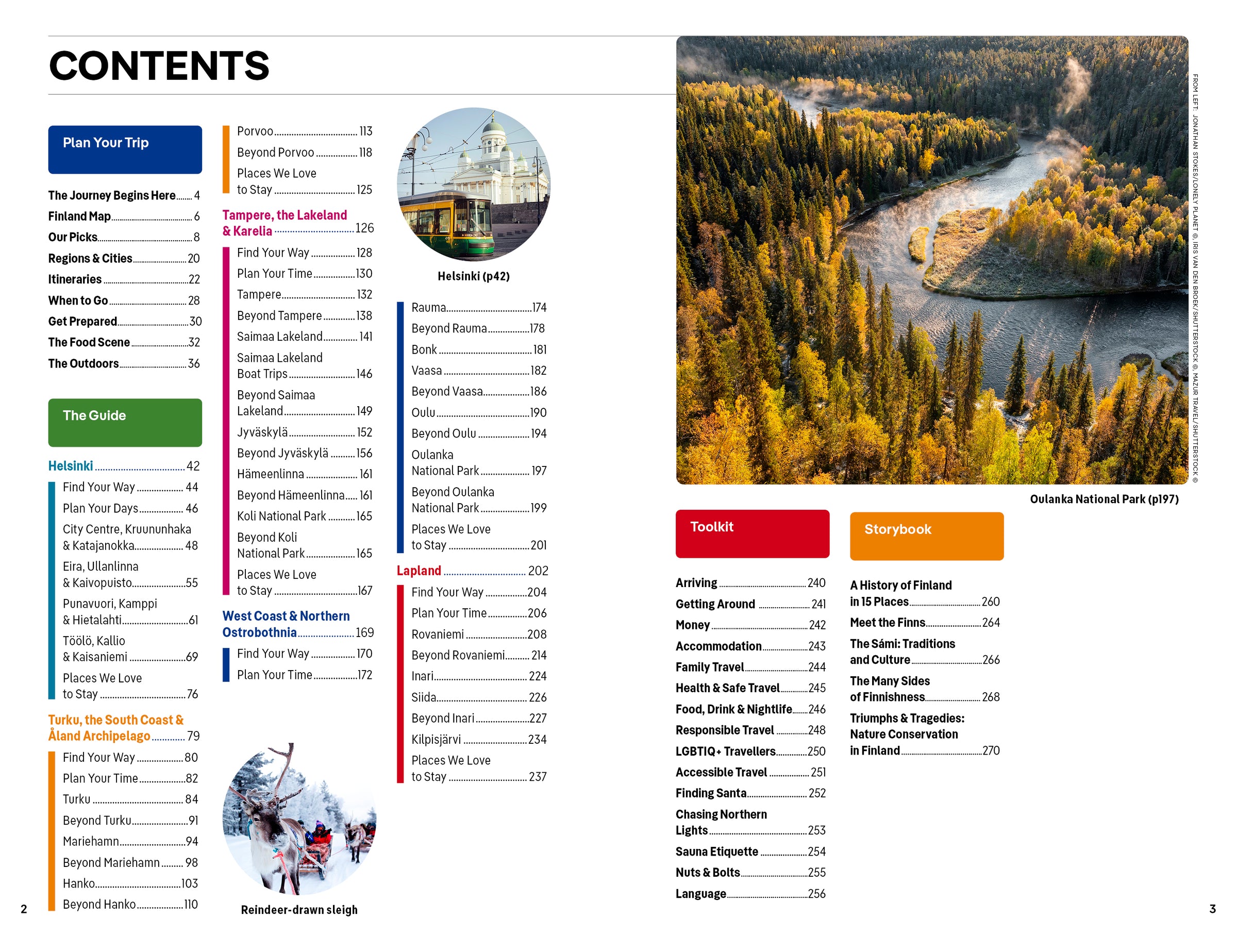 Finland – Lonely Planet (engelsk) – bla i boken