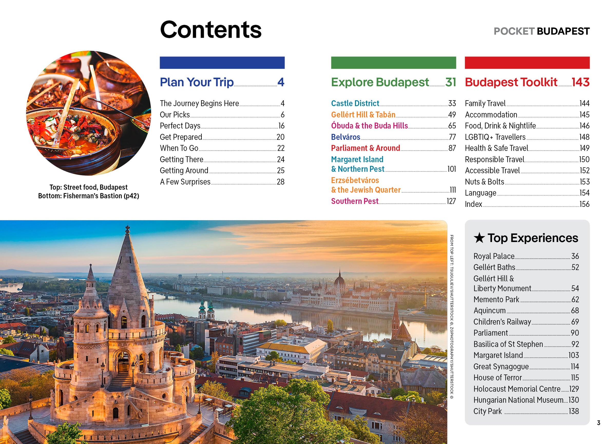 Pocket Budapest – Lonely Planet (engelsk) – bla i boken
