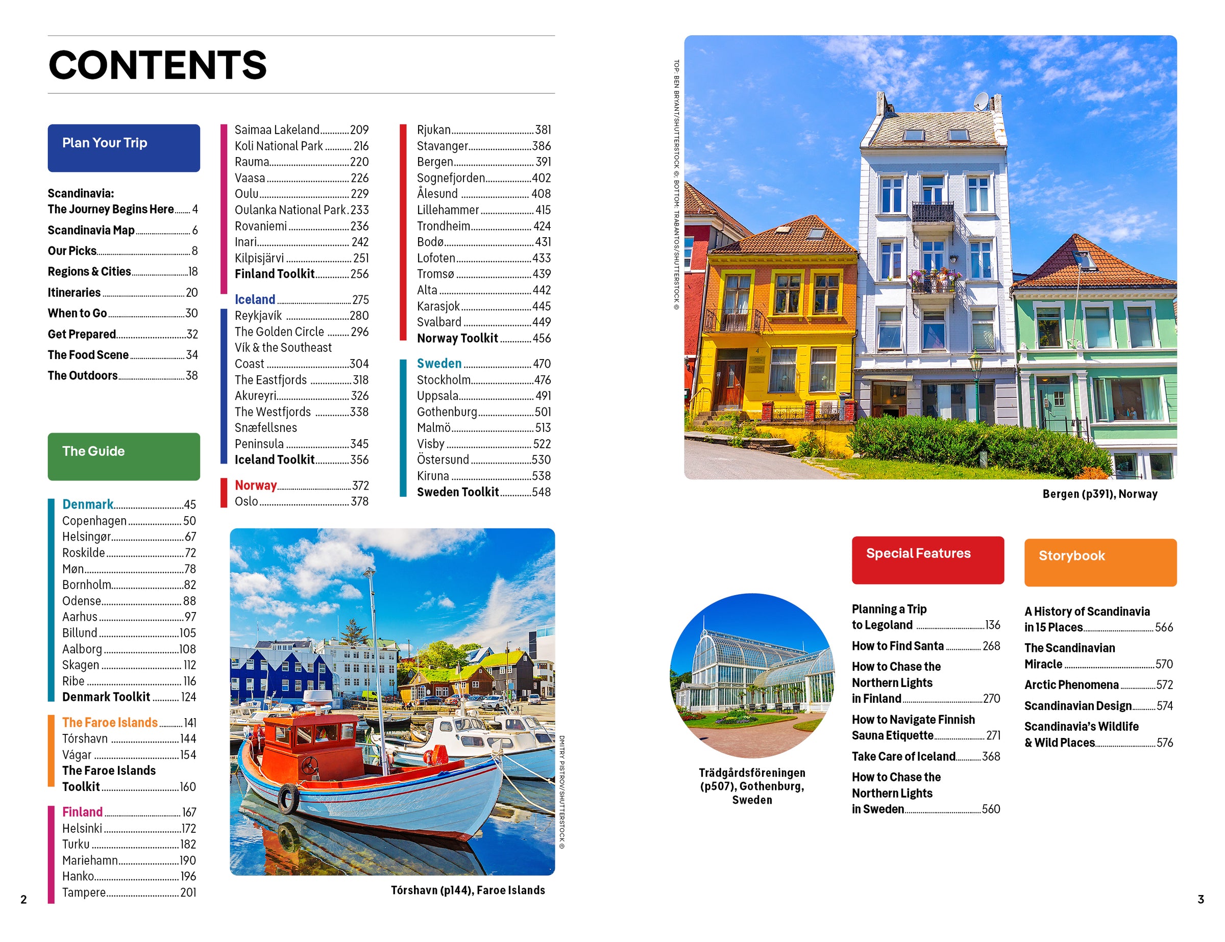 Scandinavia – Lonely Planet (engelsk) – bla i boken
