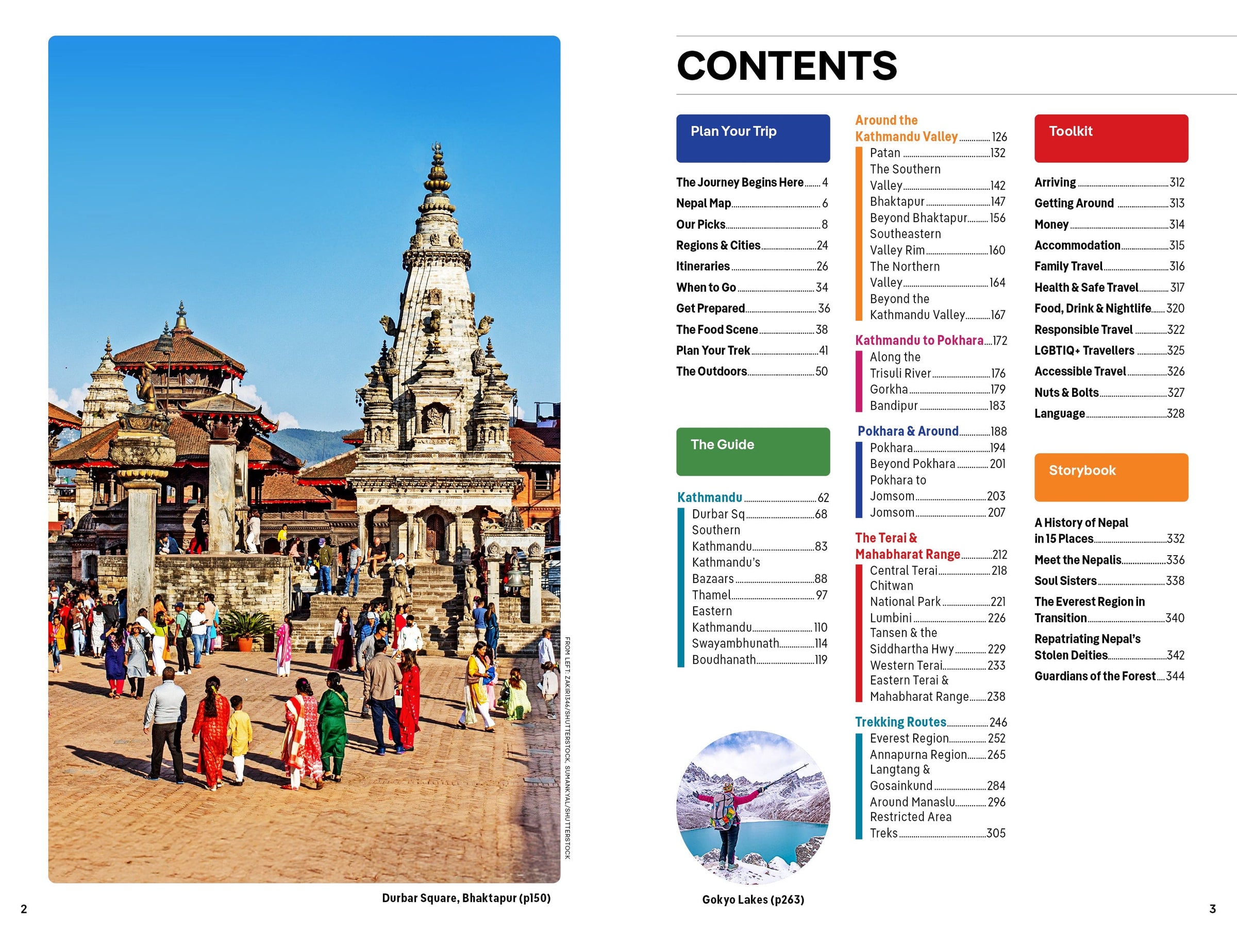 Nepal – Lonely Planet (engelsk) – bla i boken