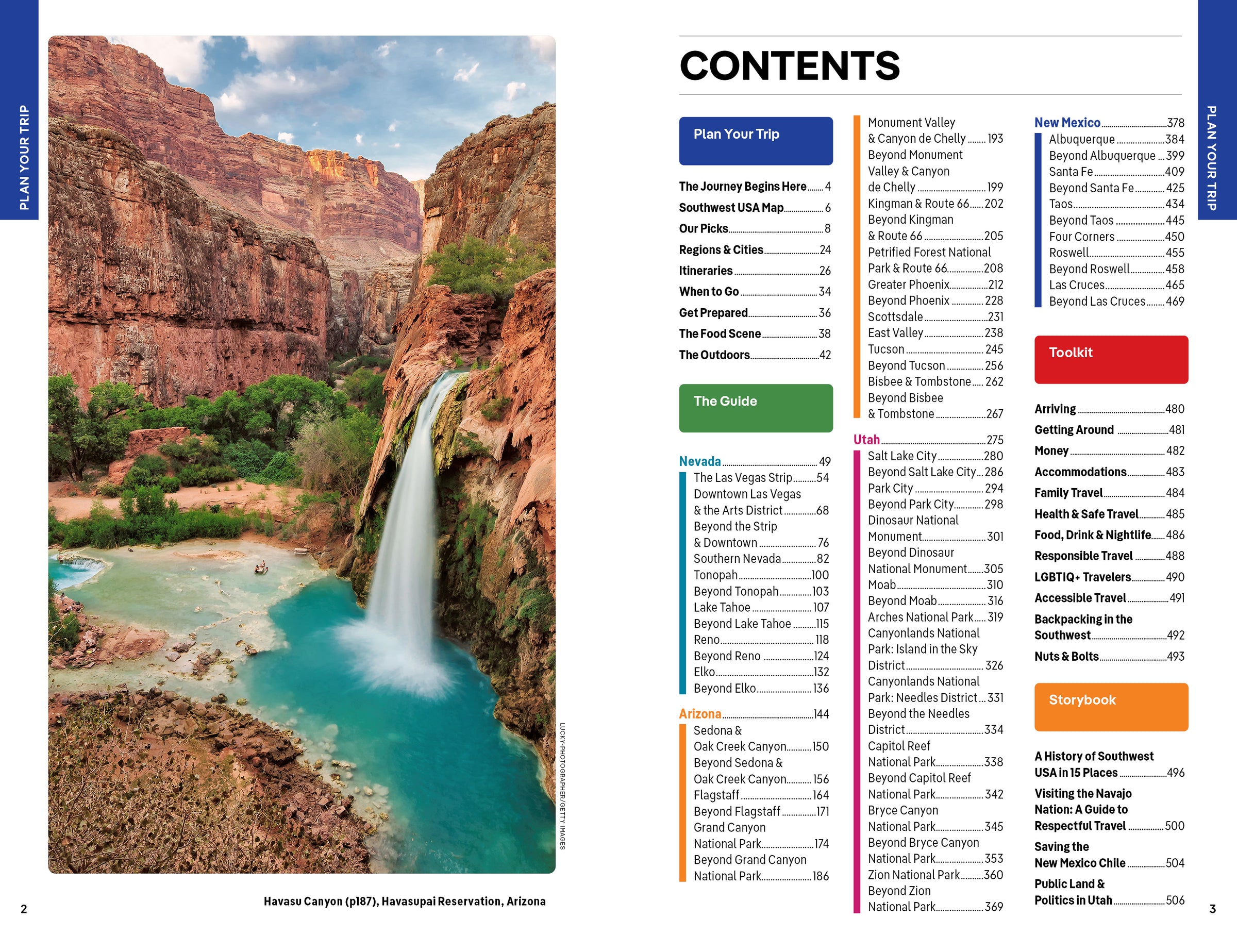 Southwest USA – Lonely Planet (English) – book preview