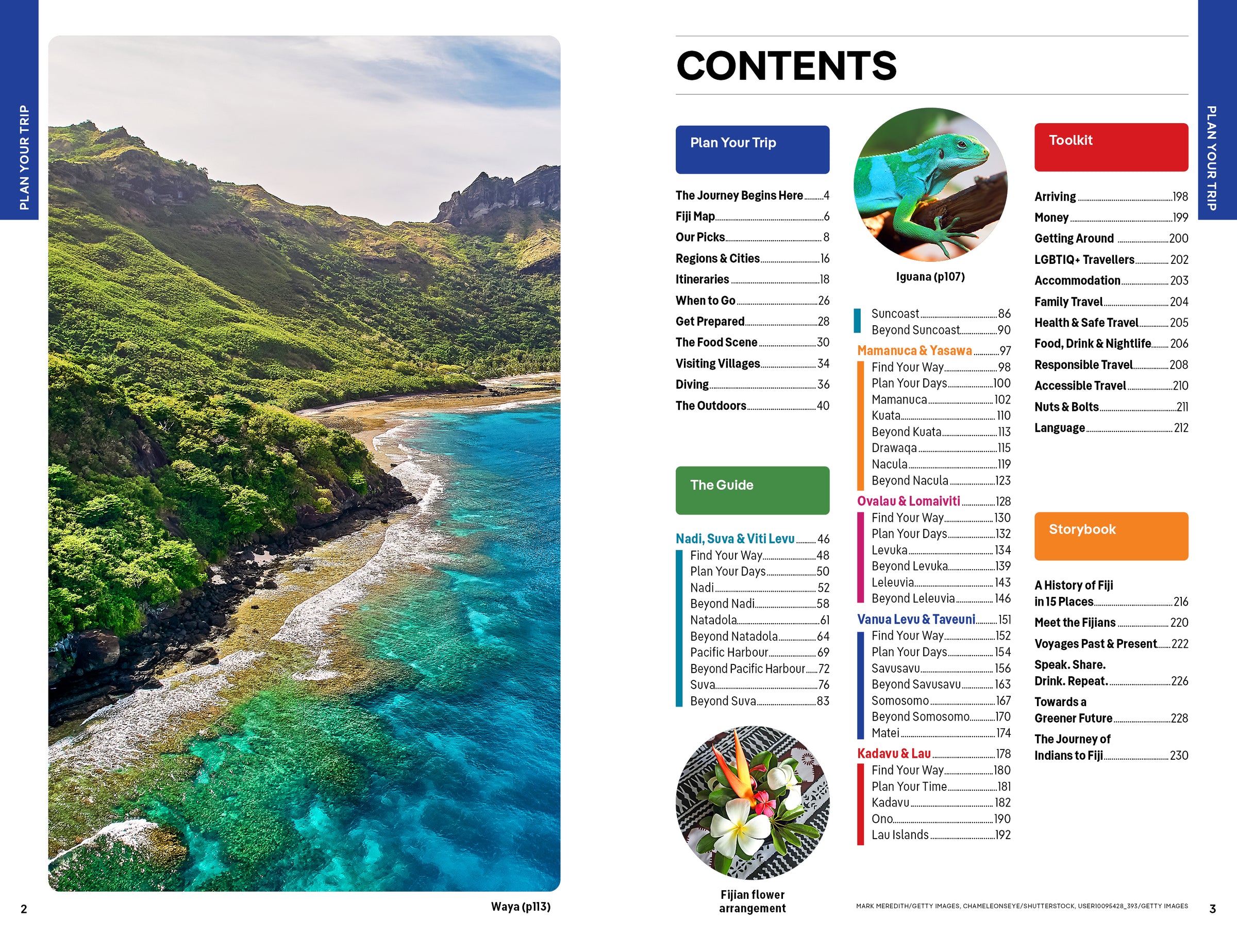 Fiji – Lonely Planet (engelsk) – bla i boken
