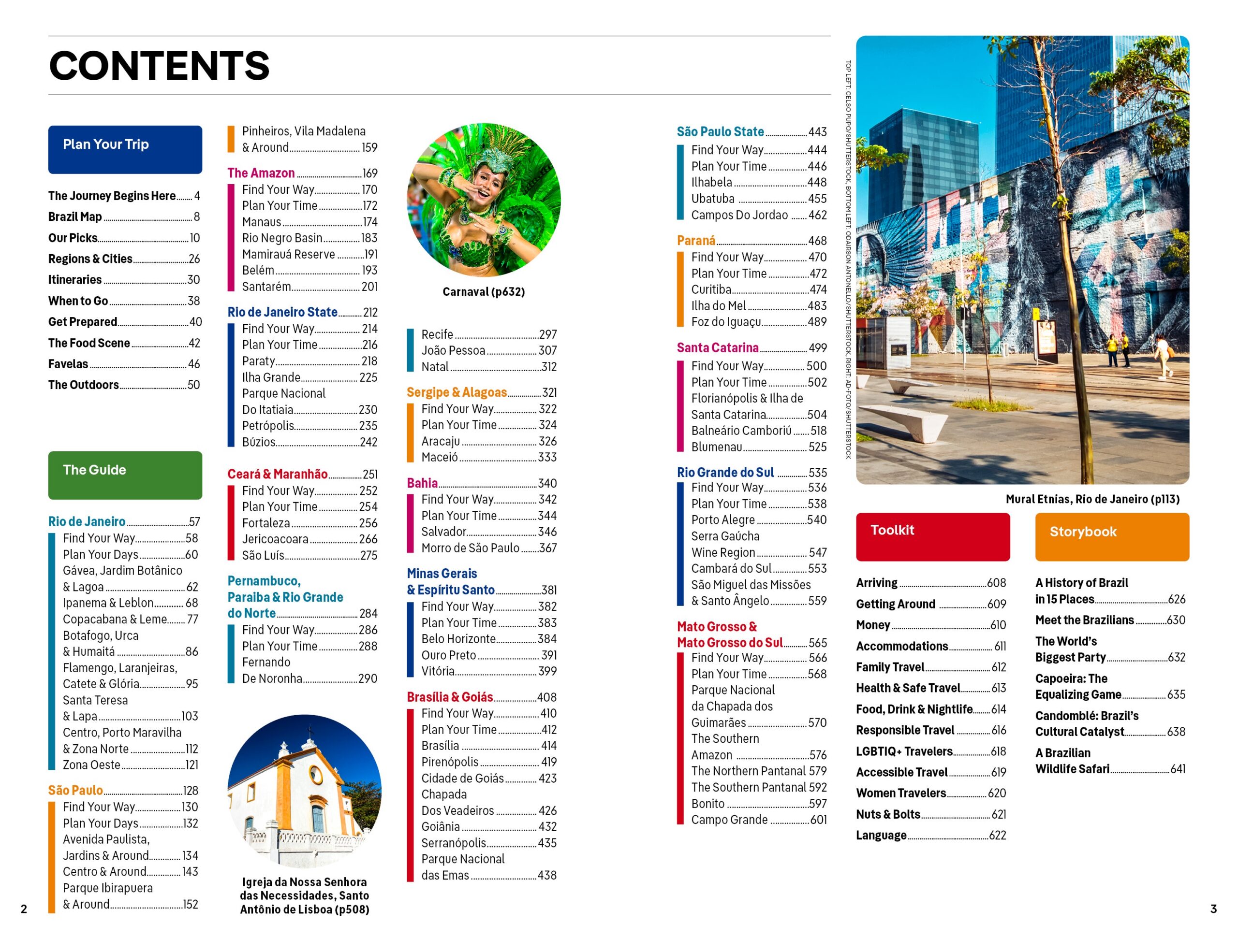 Brazil – Lonely Planet (engelsk) – bla i boken