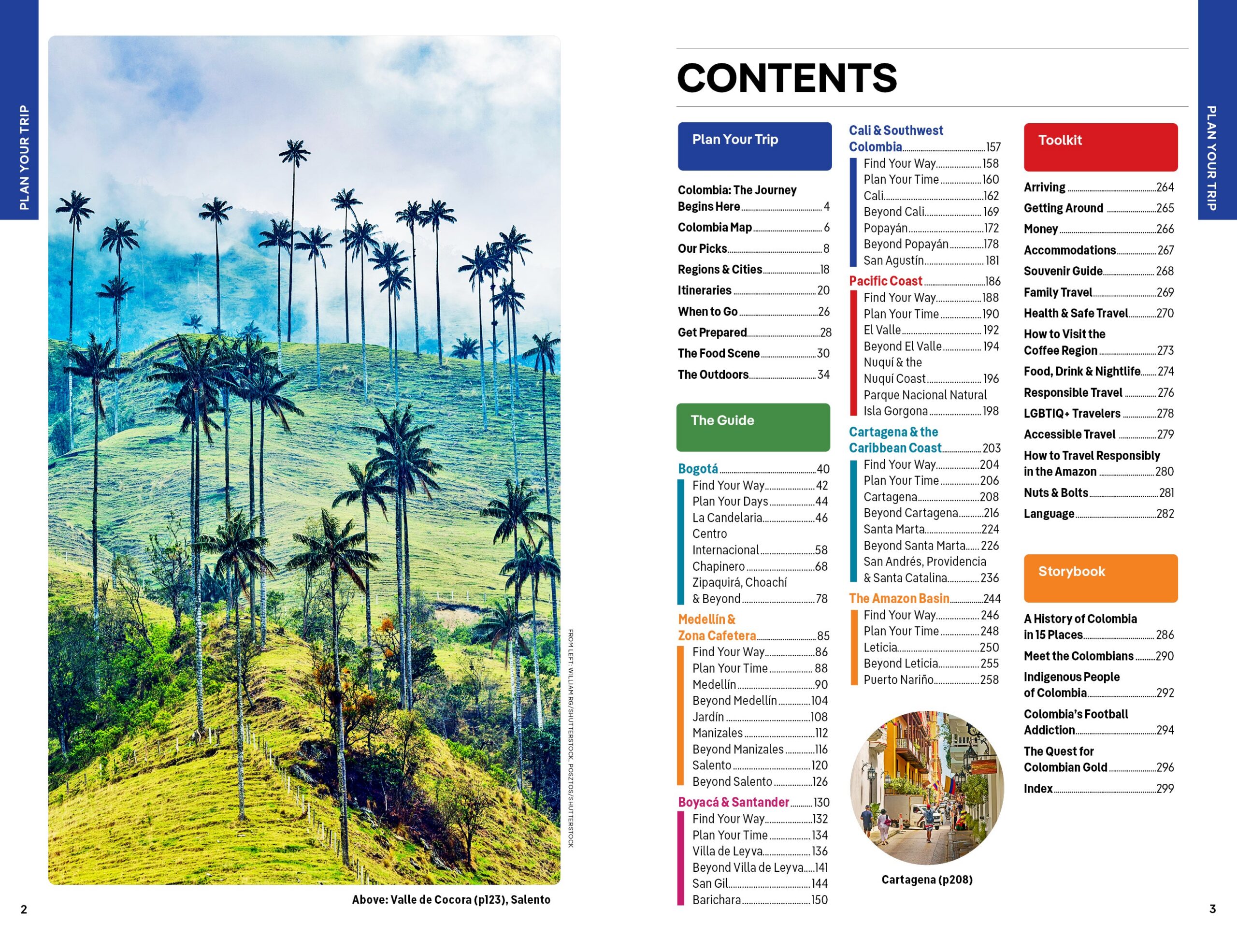 Colombia – Lonely Planet (engelsk) – bla i boken
