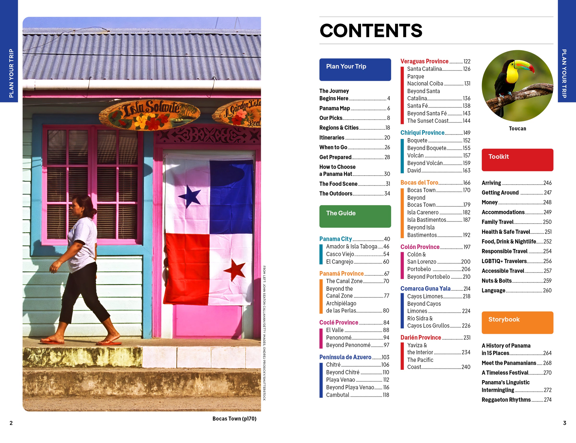 Panama – Lonely Planet (engelsk) – bla i boken