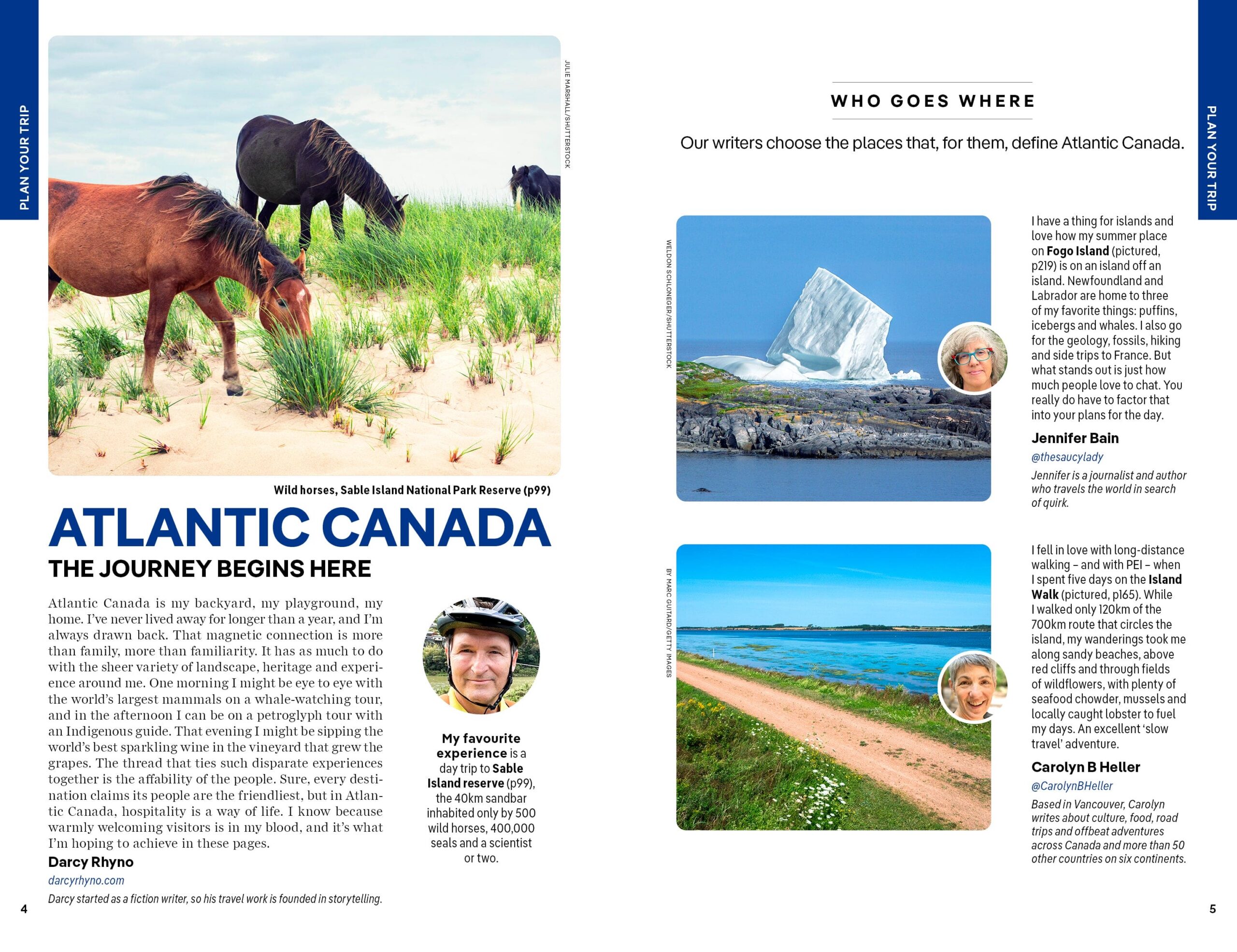 Atlantic Canada – Lonely Planet (engelsk) – bla i boken