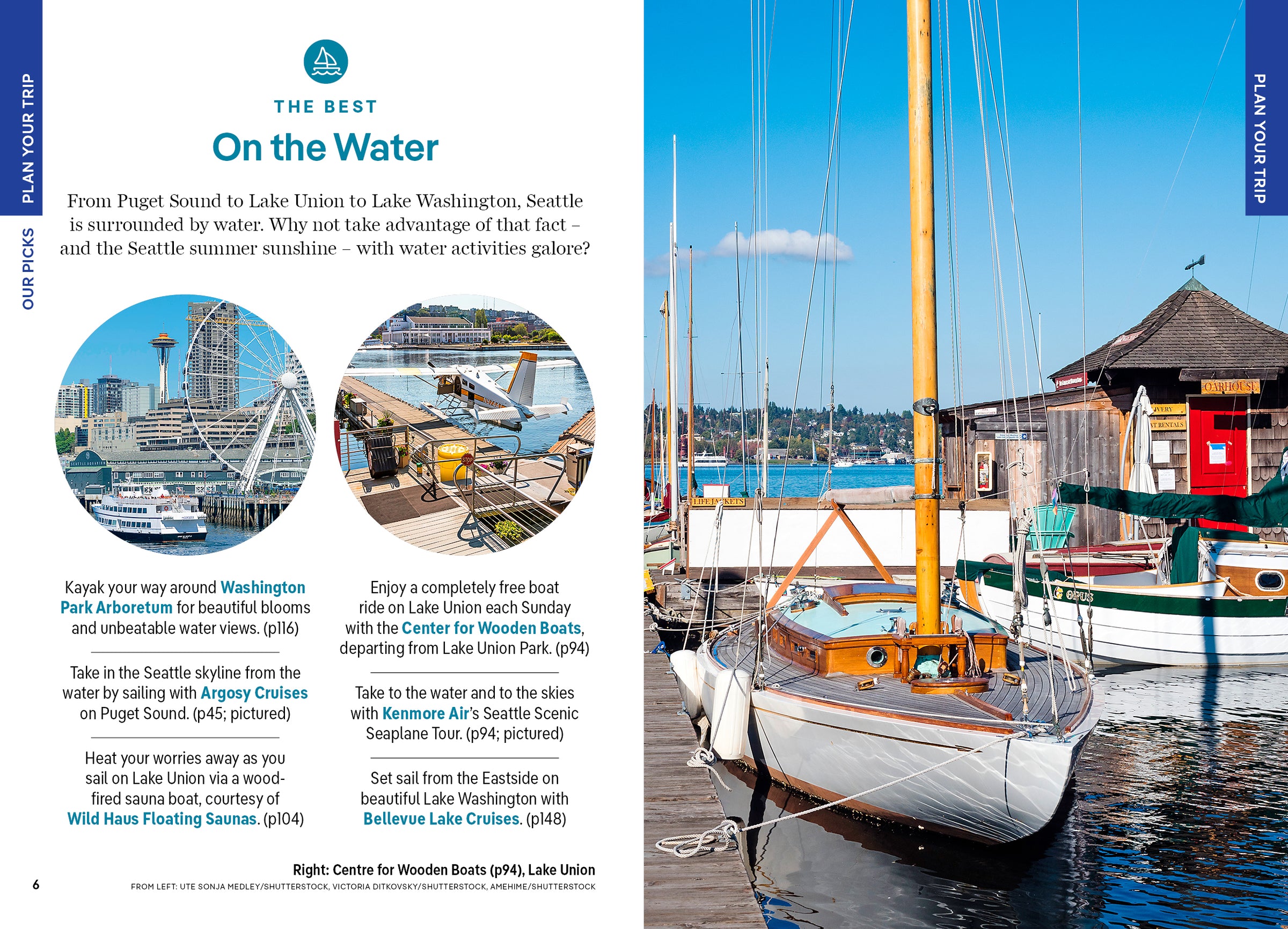 Pocket Seattle – Lonely Planet (engelsk) – bla i boken