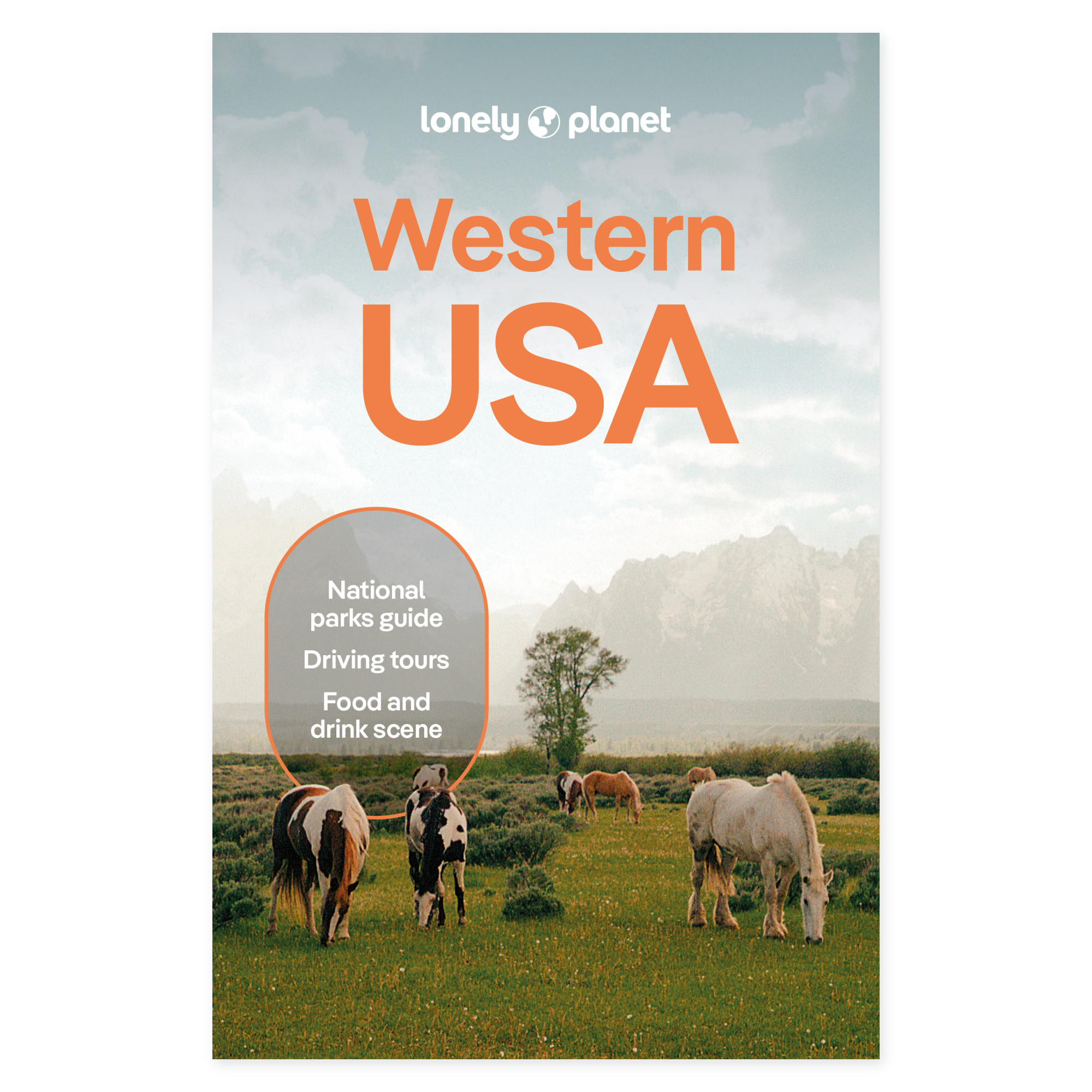 Lonely Planet Western USA – omslag