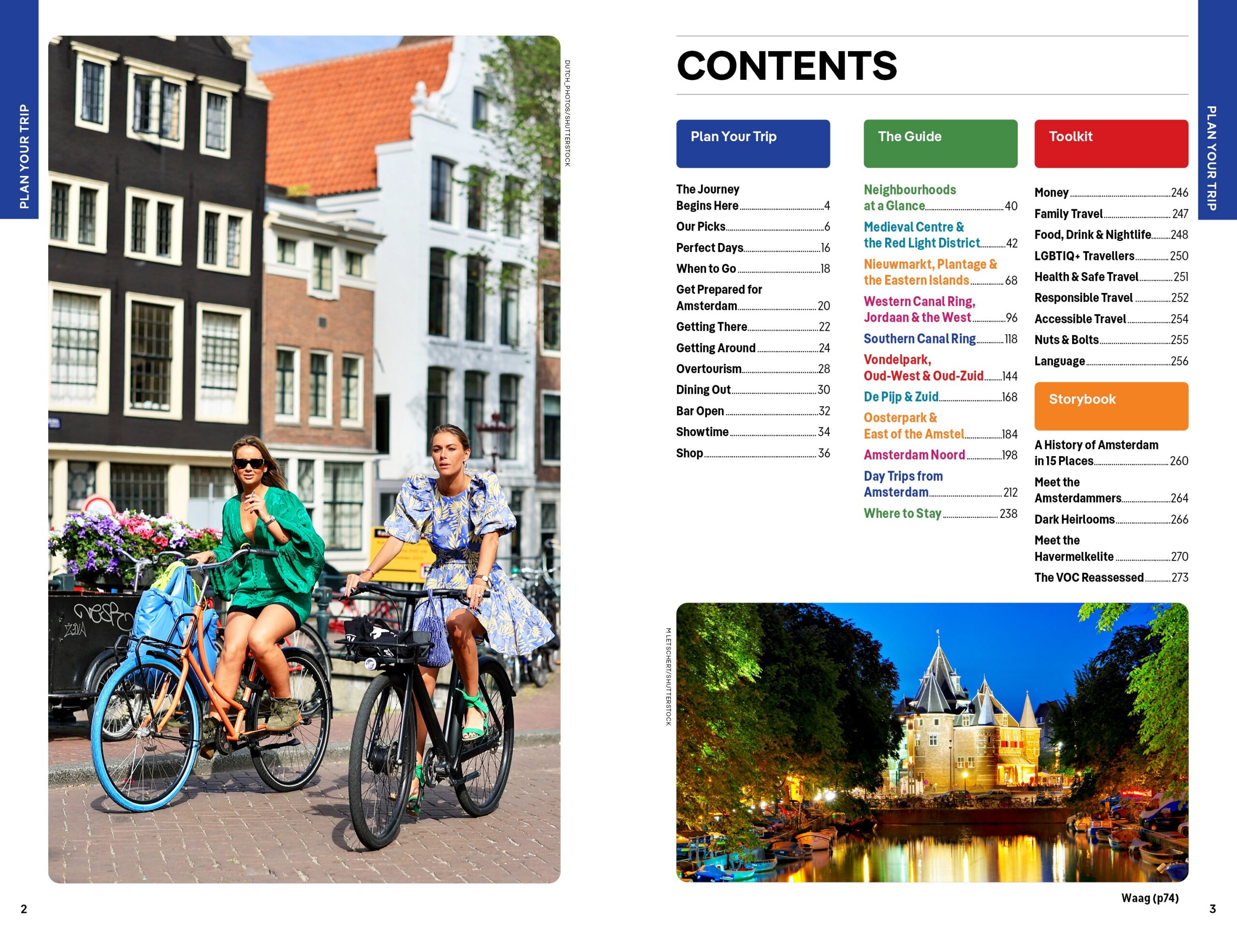 Amsterdam – Lonely Planet (engelsk) – bla i boken