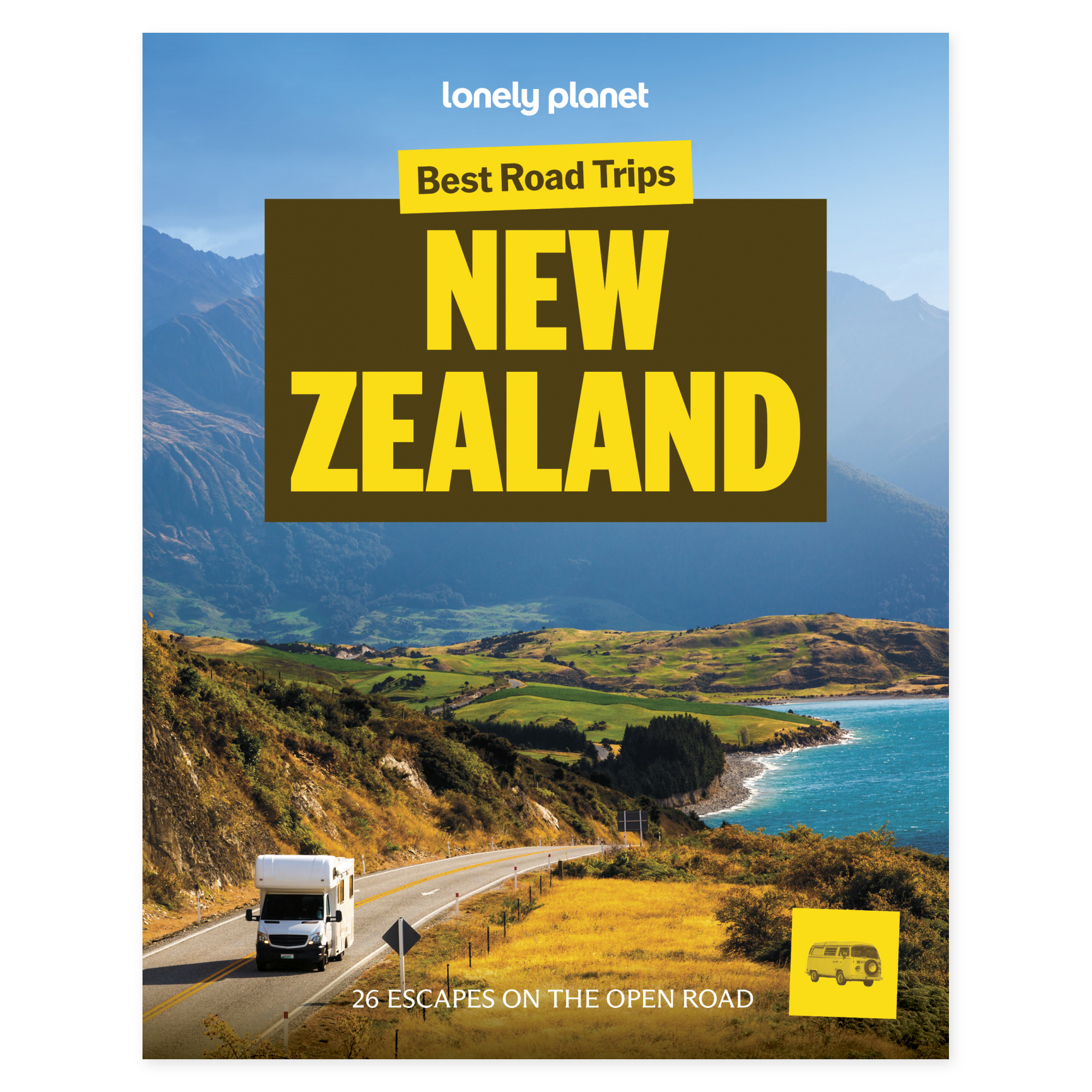 Best Road Trips New Zealand – Lonely Planet (engelsk) – omslag