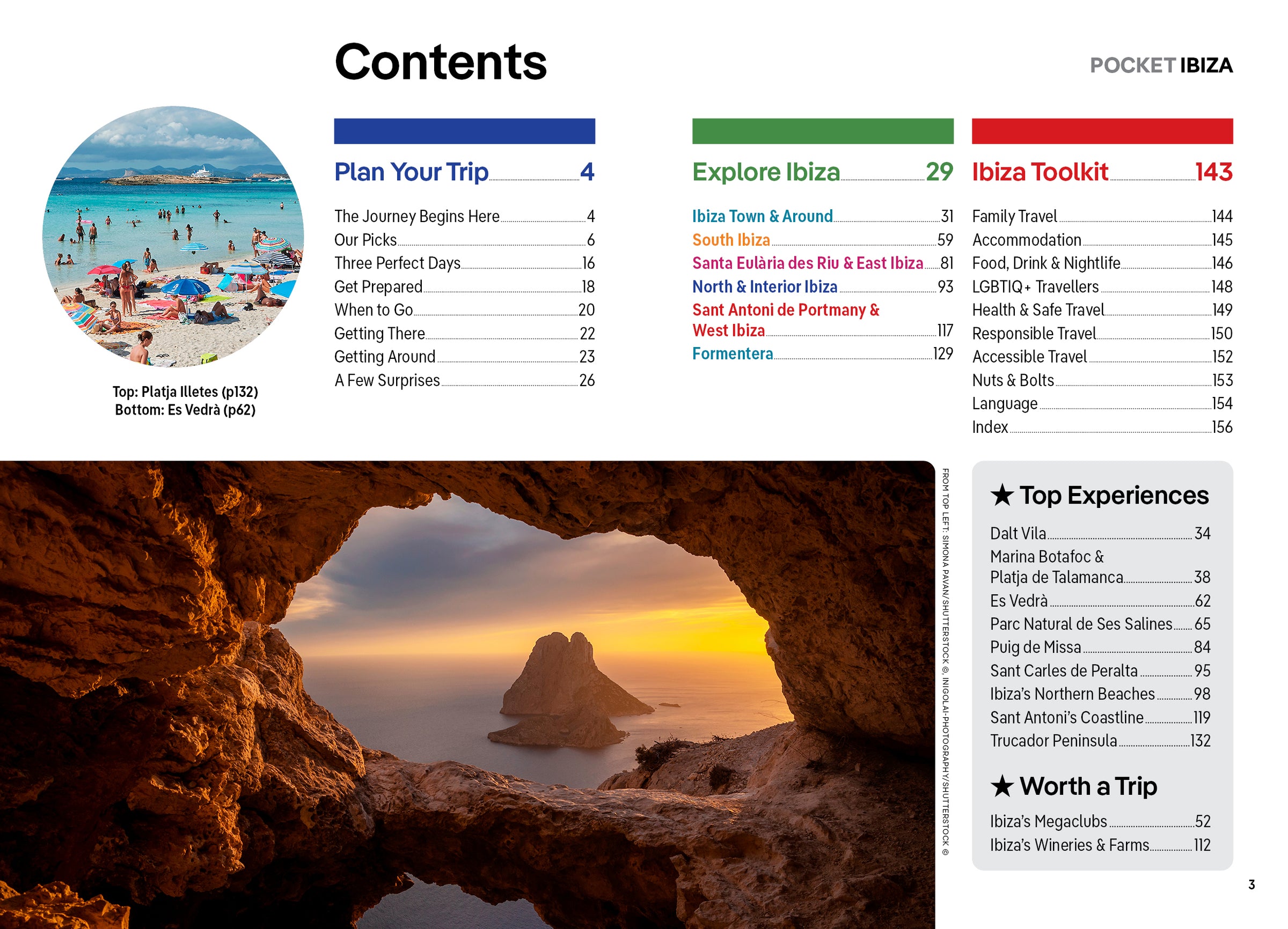 Pocket Ibiza – Lonely Planet (engelsk) – bla i boken