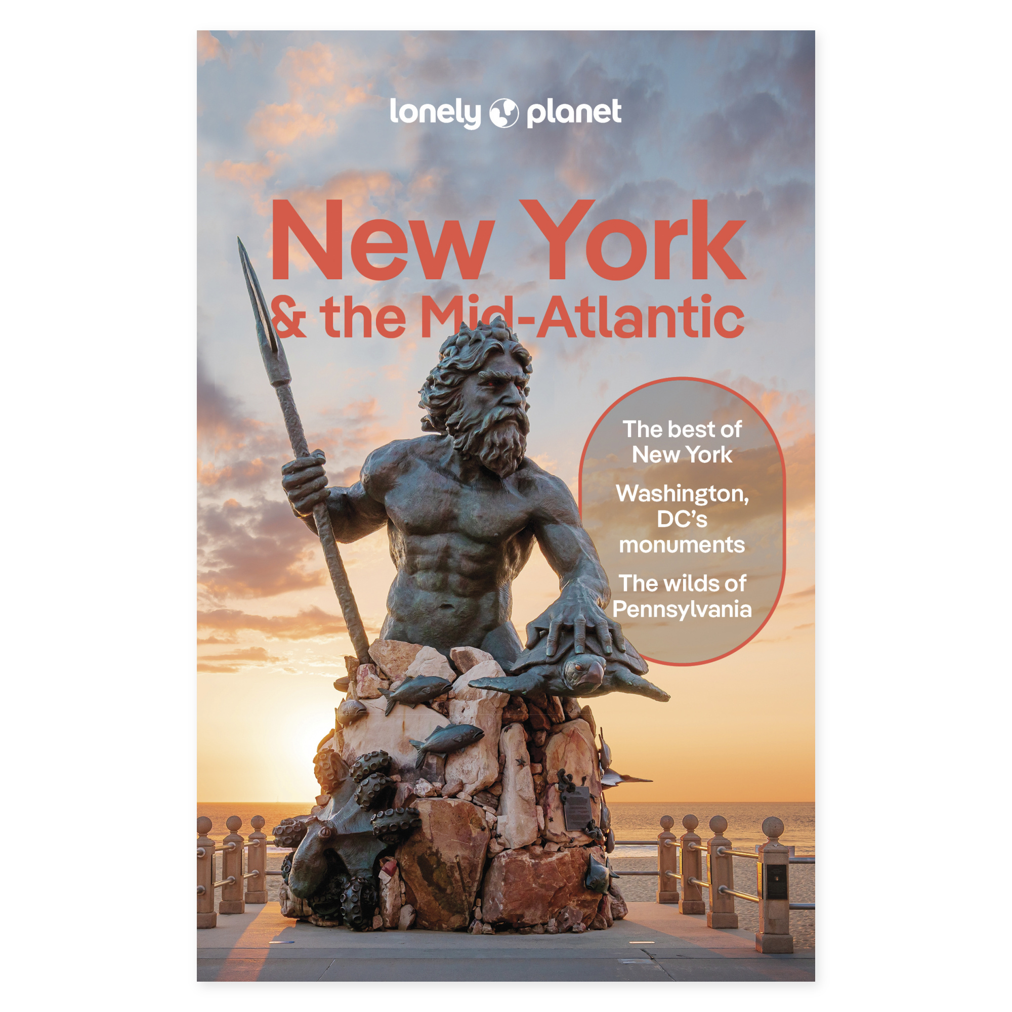 Lonely Planet New York & the Mid-Atlantic – omslag