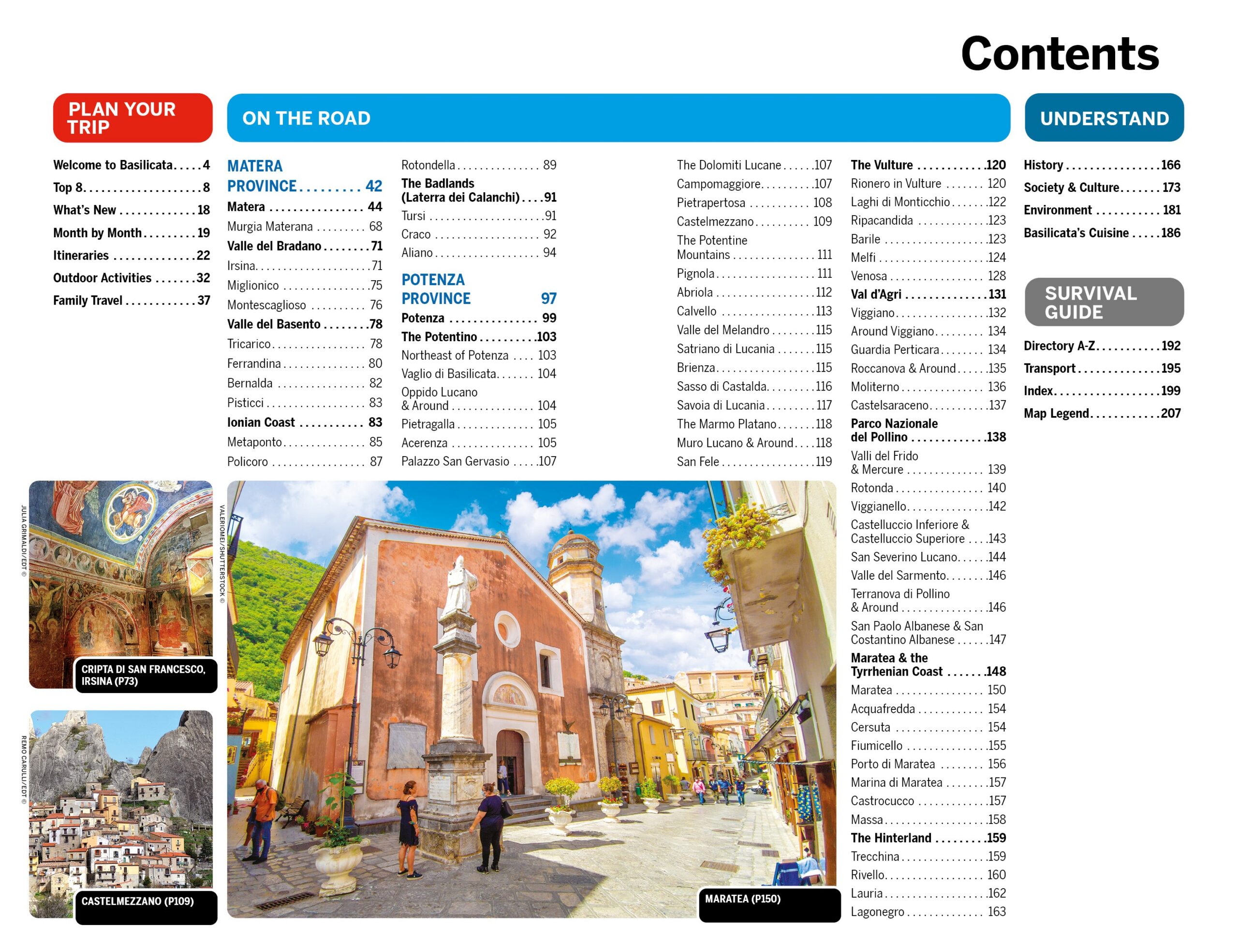 Basilicata – Lonely Planet (engelsk) – bla i boken