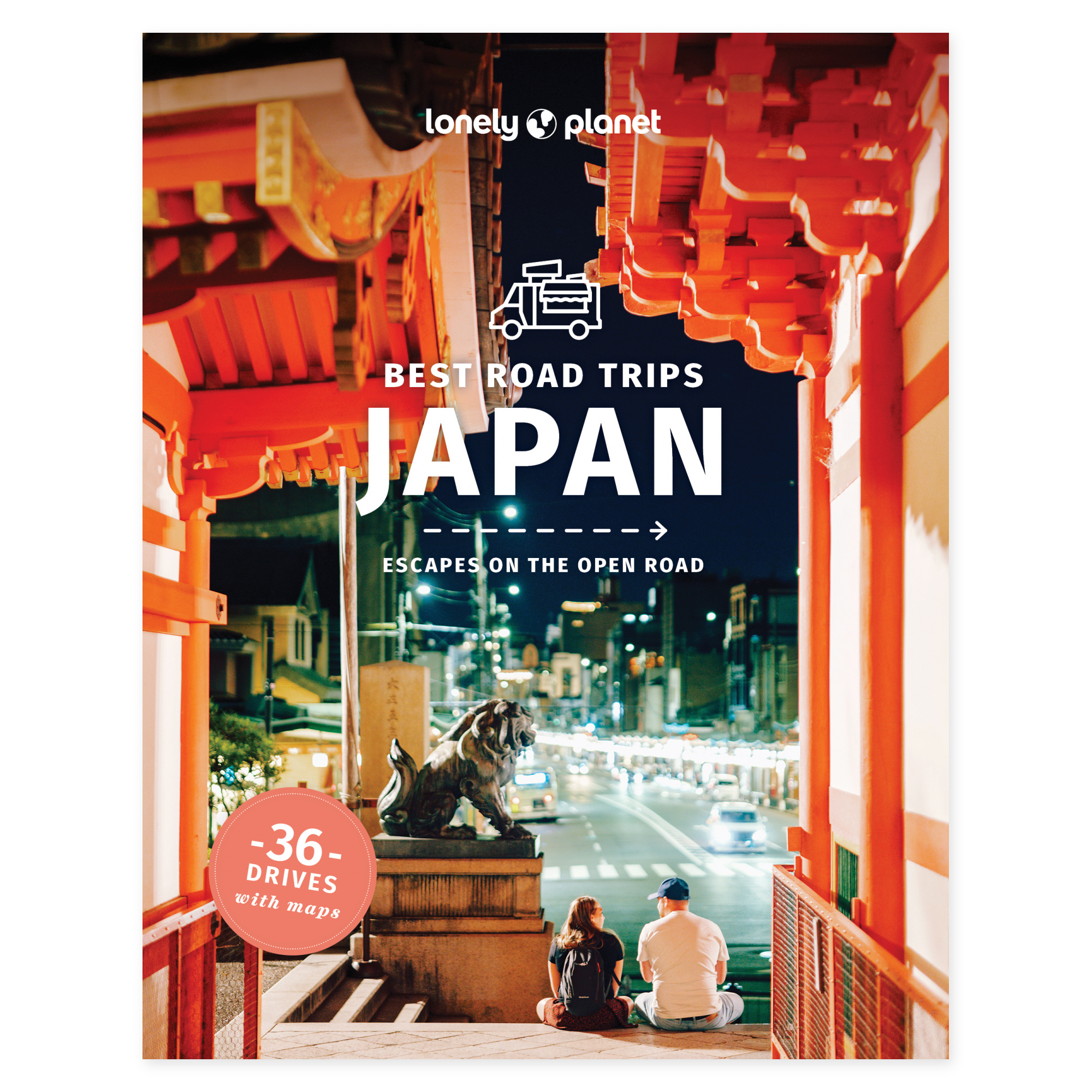 Best Road Trips Japan – Lonely Planet (engelsk) – omslag