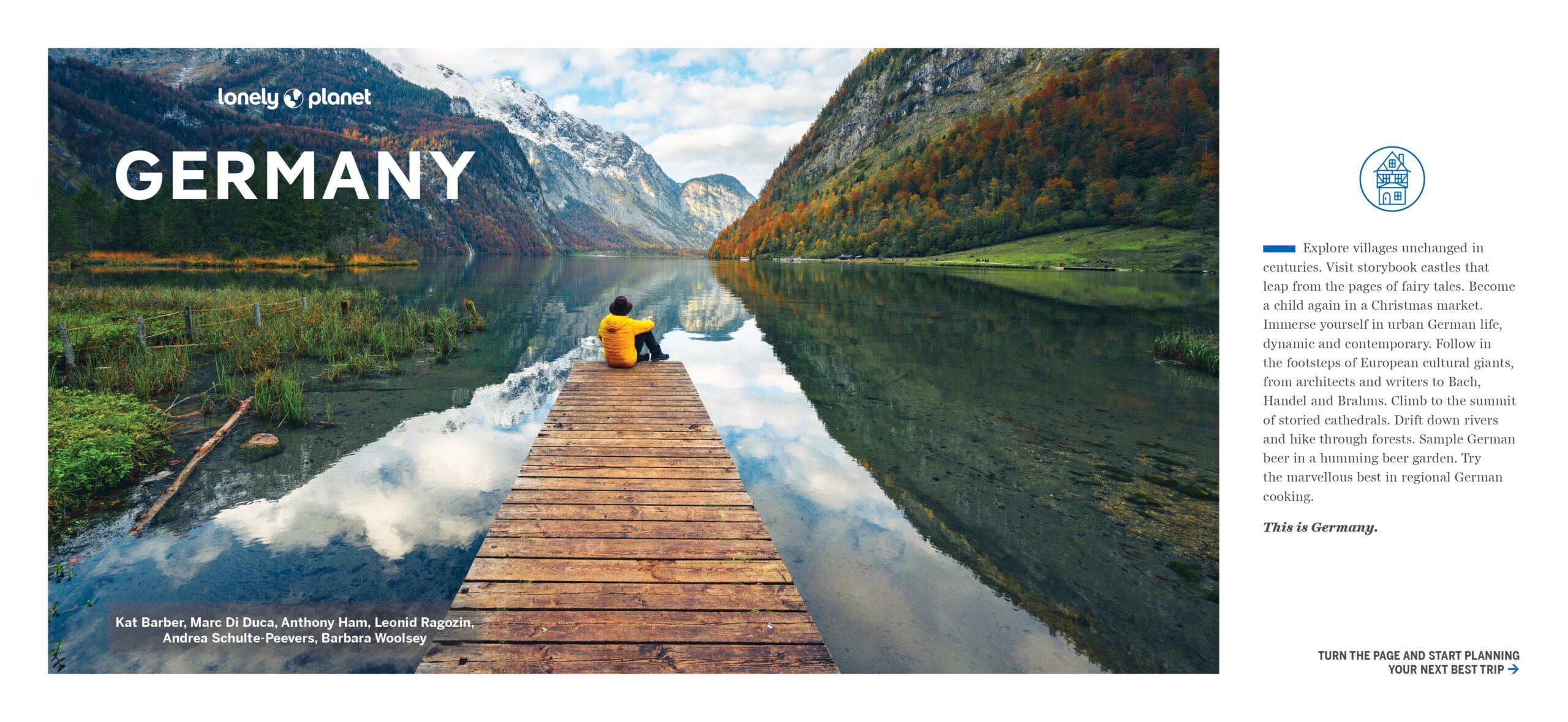 Experience Germany – Lonely Planet (engelsk) – bla i boken