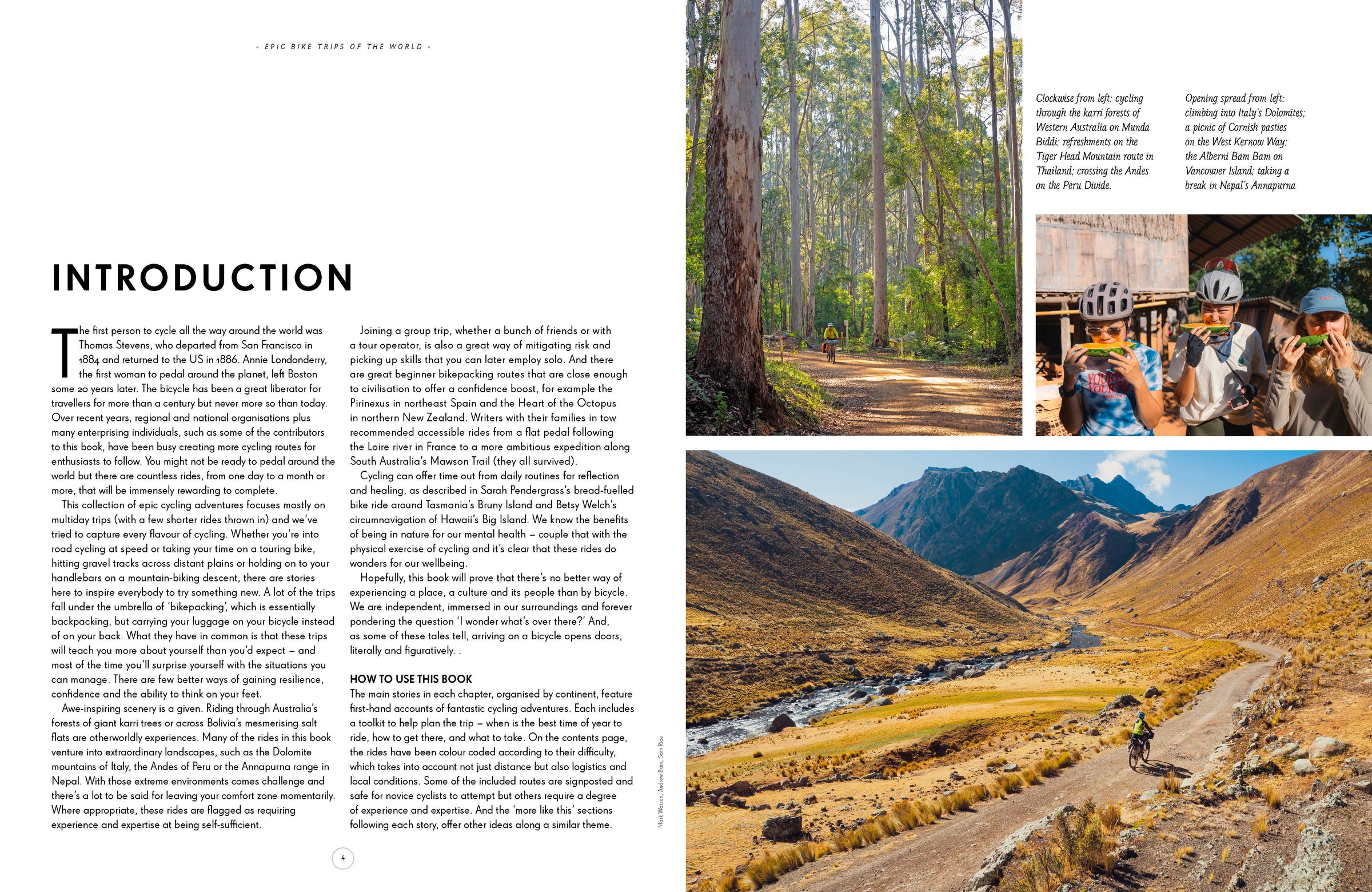 Epic Bike Trips of the World – Lonely Planet (engelsk) – bla i boken