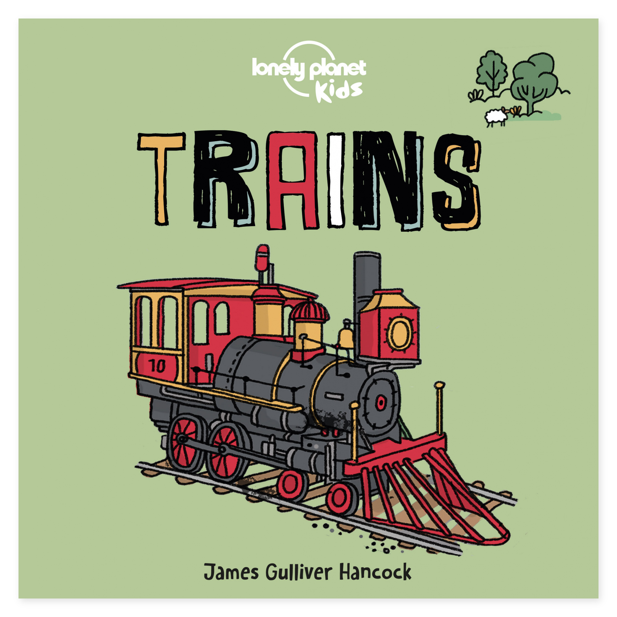 Lonely Planet Kids Trains – omslag