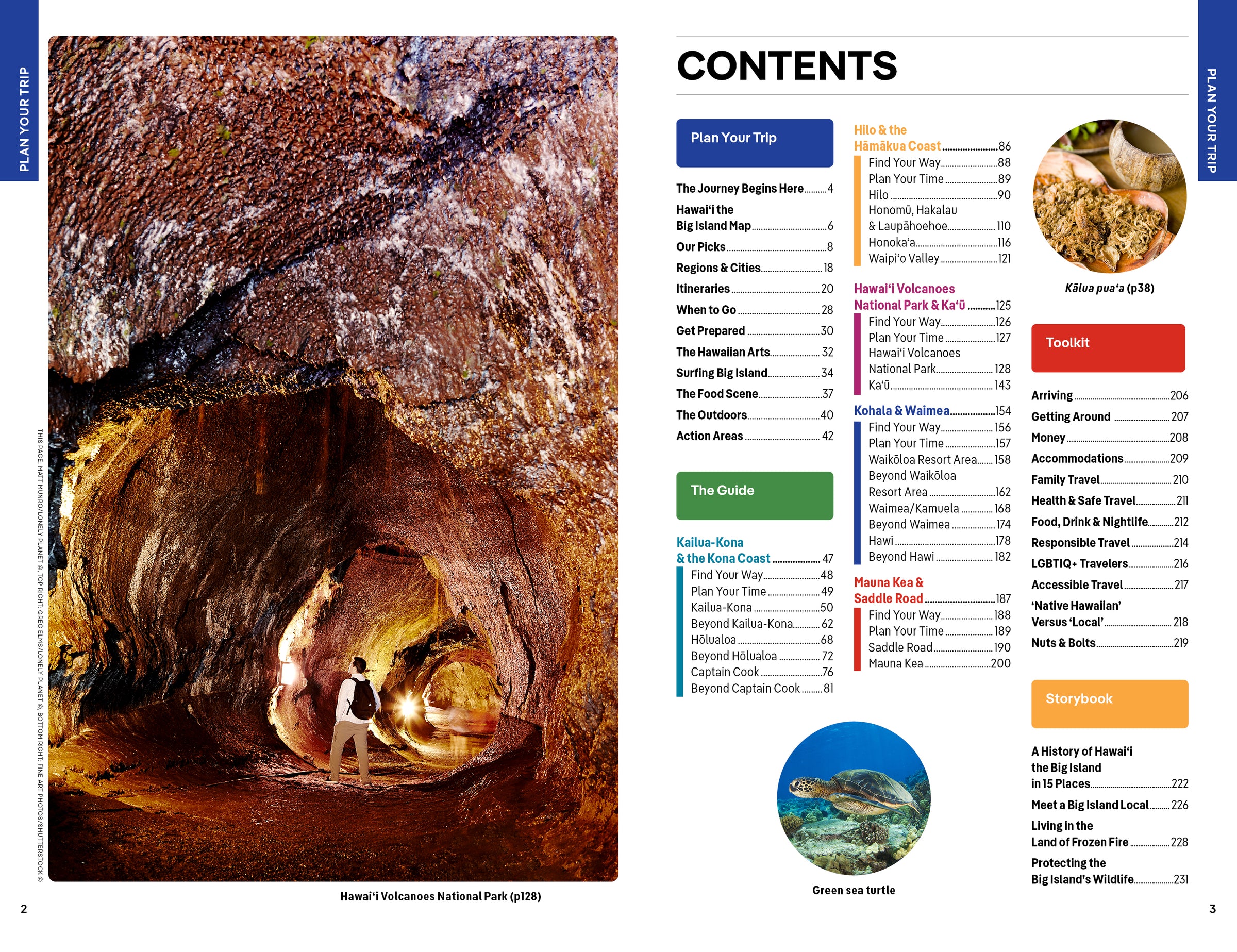 Hawai'i the Big Island – Lonely Planet (engelsk) – bla i boken