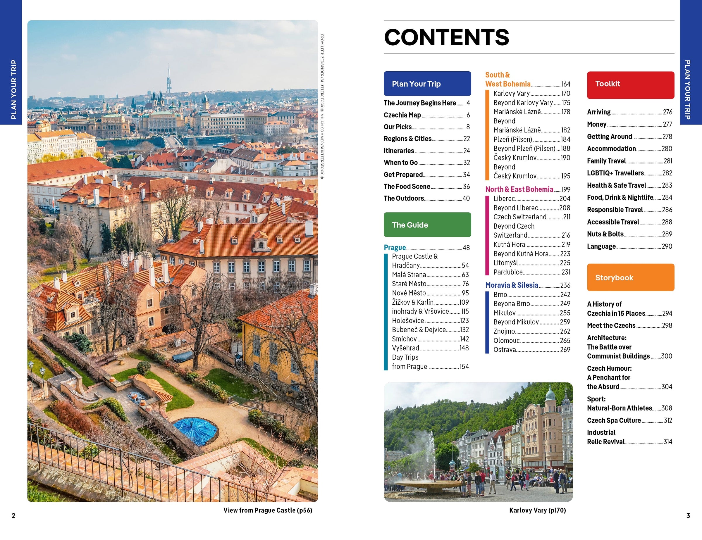 Prague & Czechia – Lonely Planet (engelsk) – bla i boken