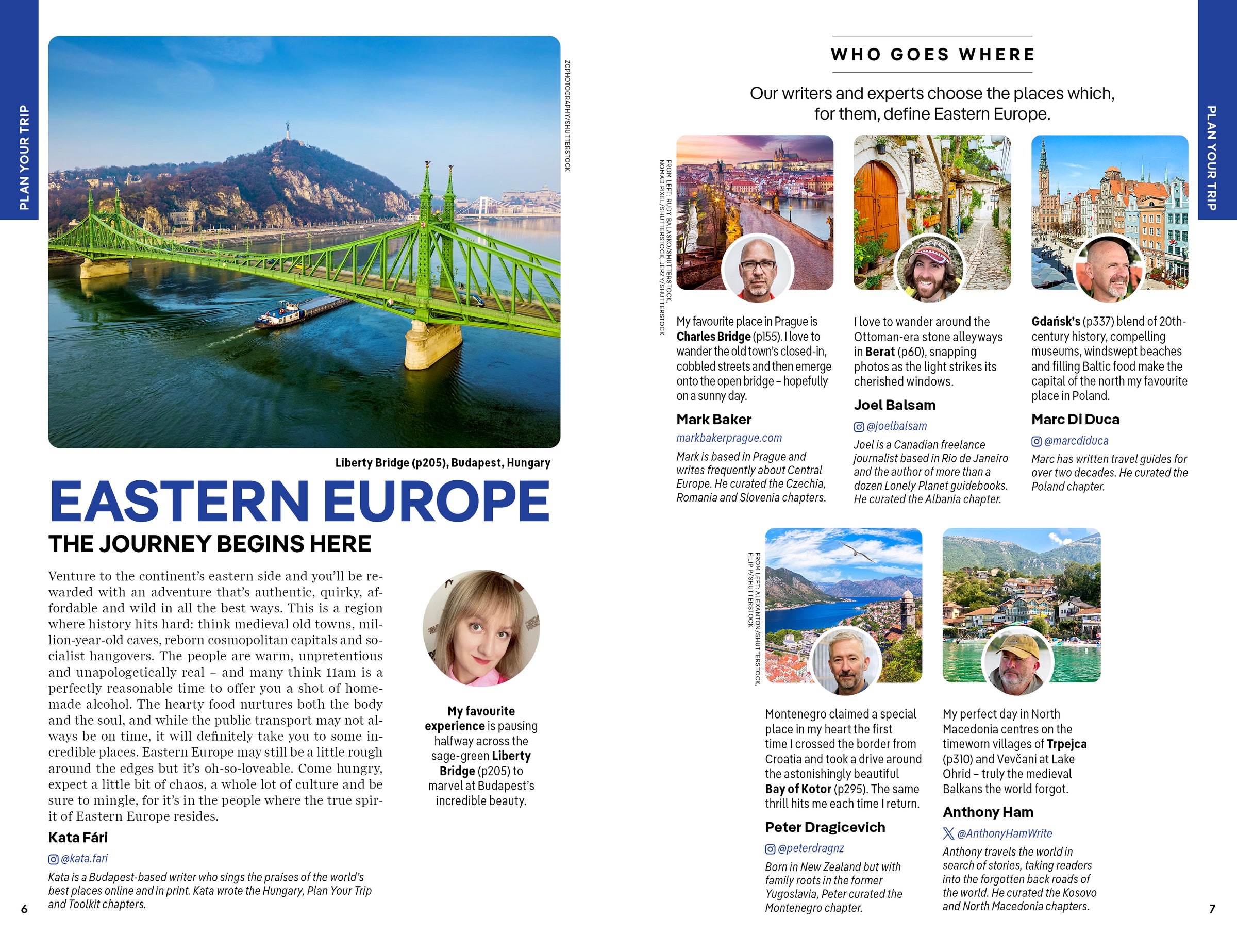 Eastern Europe – Lonely Planet (engelsk) – bla i boken