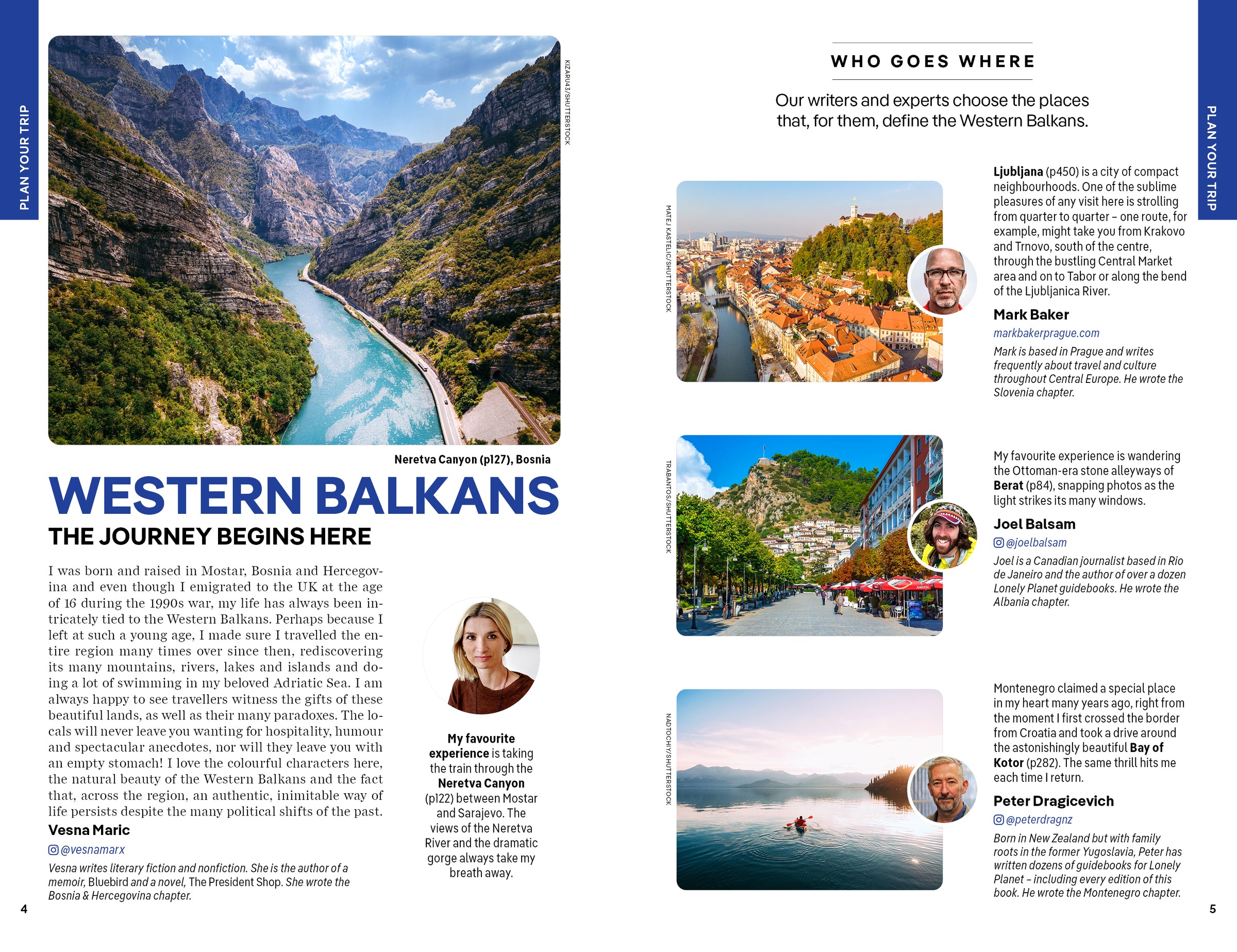Western Balkans – Lonely Planet (engelsk) – bla i boken
