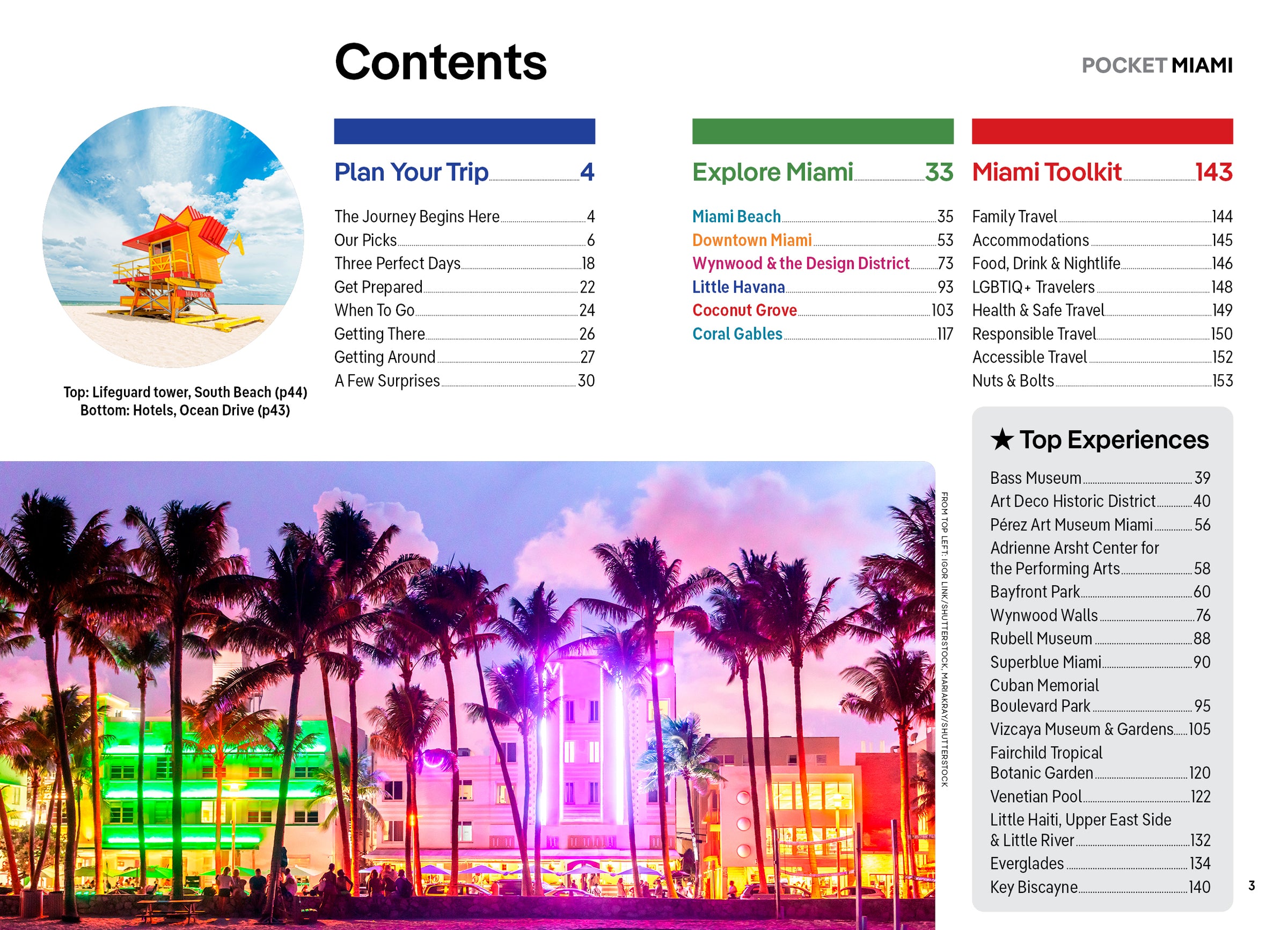 Pocket Miami – Lonely Planet (engelsk) – bla i boken