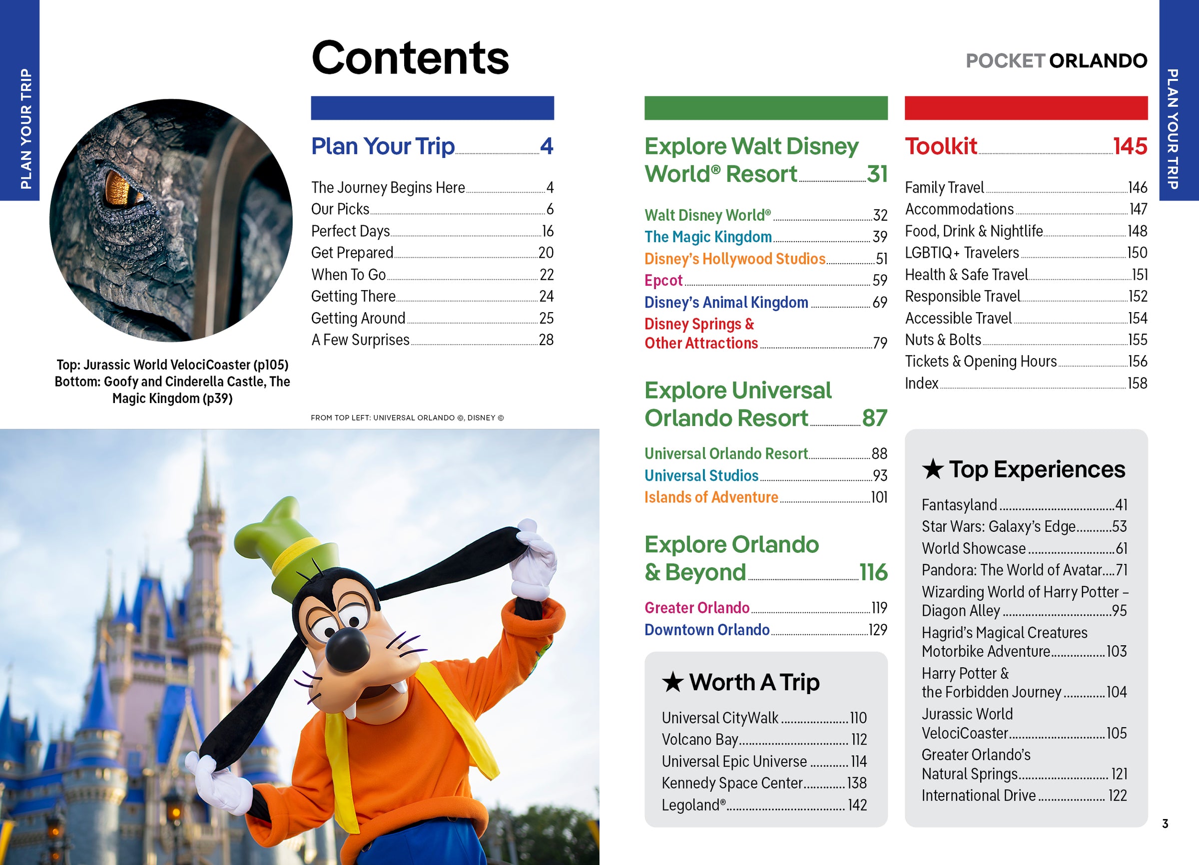 Pocket Orlando & Walt Disney World ® Resort – Lonely Planet (engelsk) – bla i boken