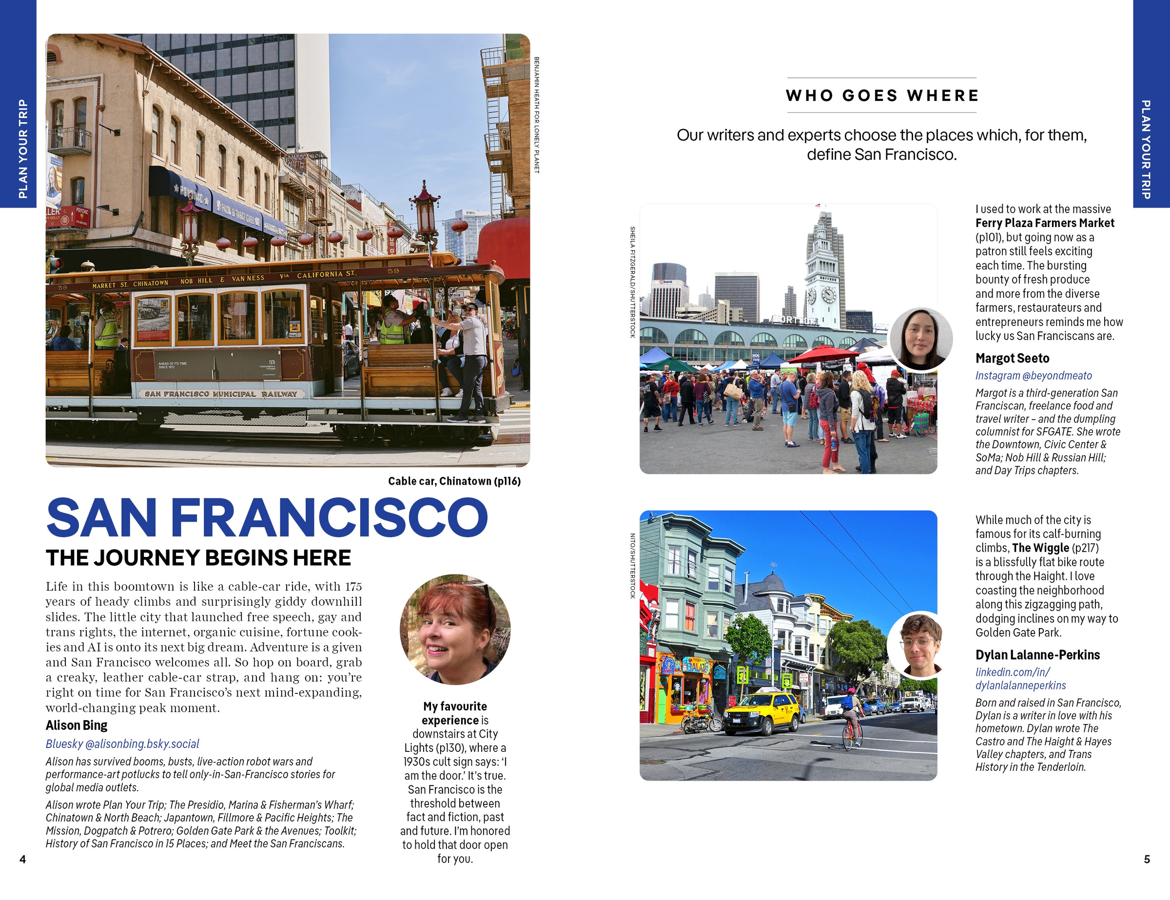 San Francisco – Lonely Planet (engelsk) – bla i boken