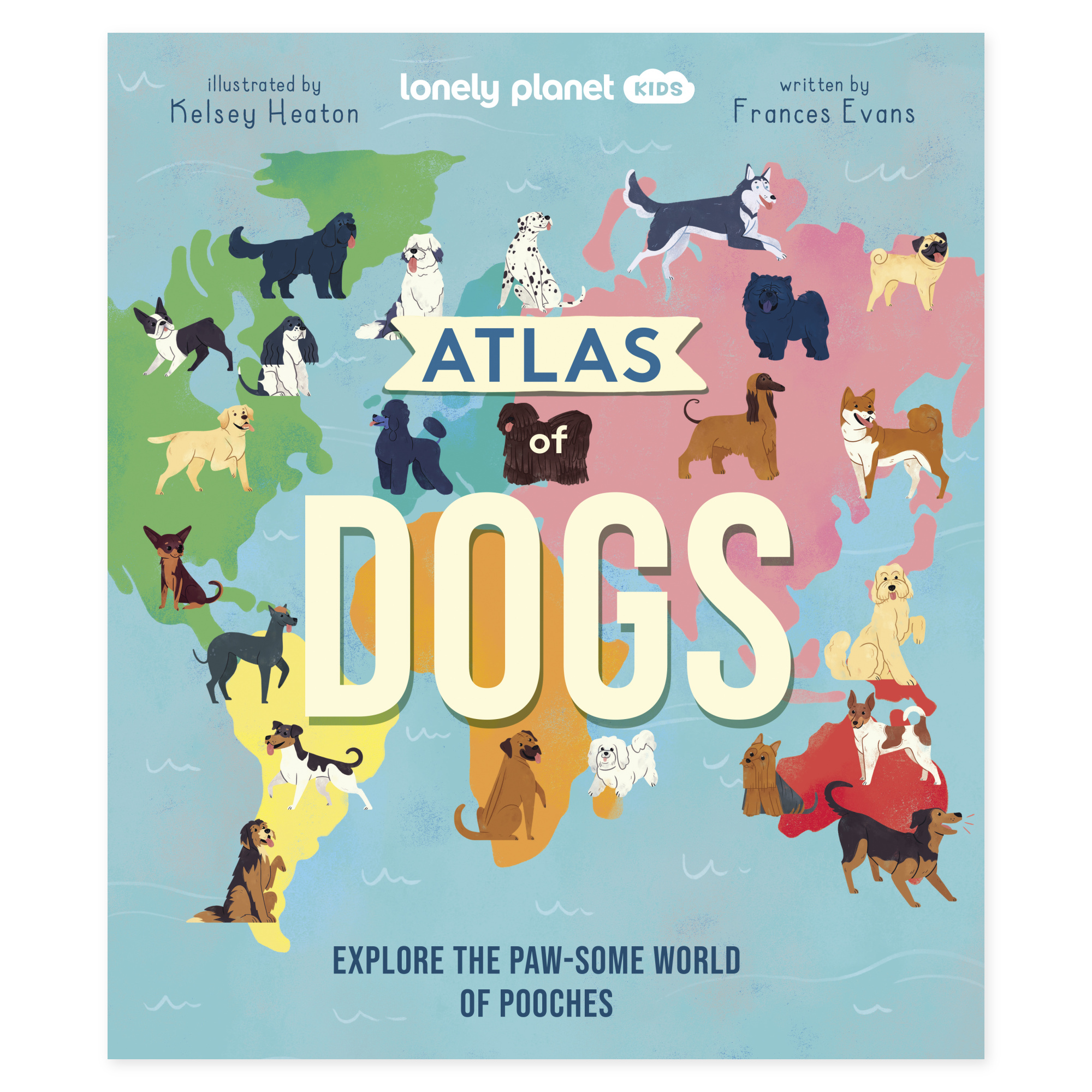 Lonely Planet Kids Atlas of Dogs – omslag