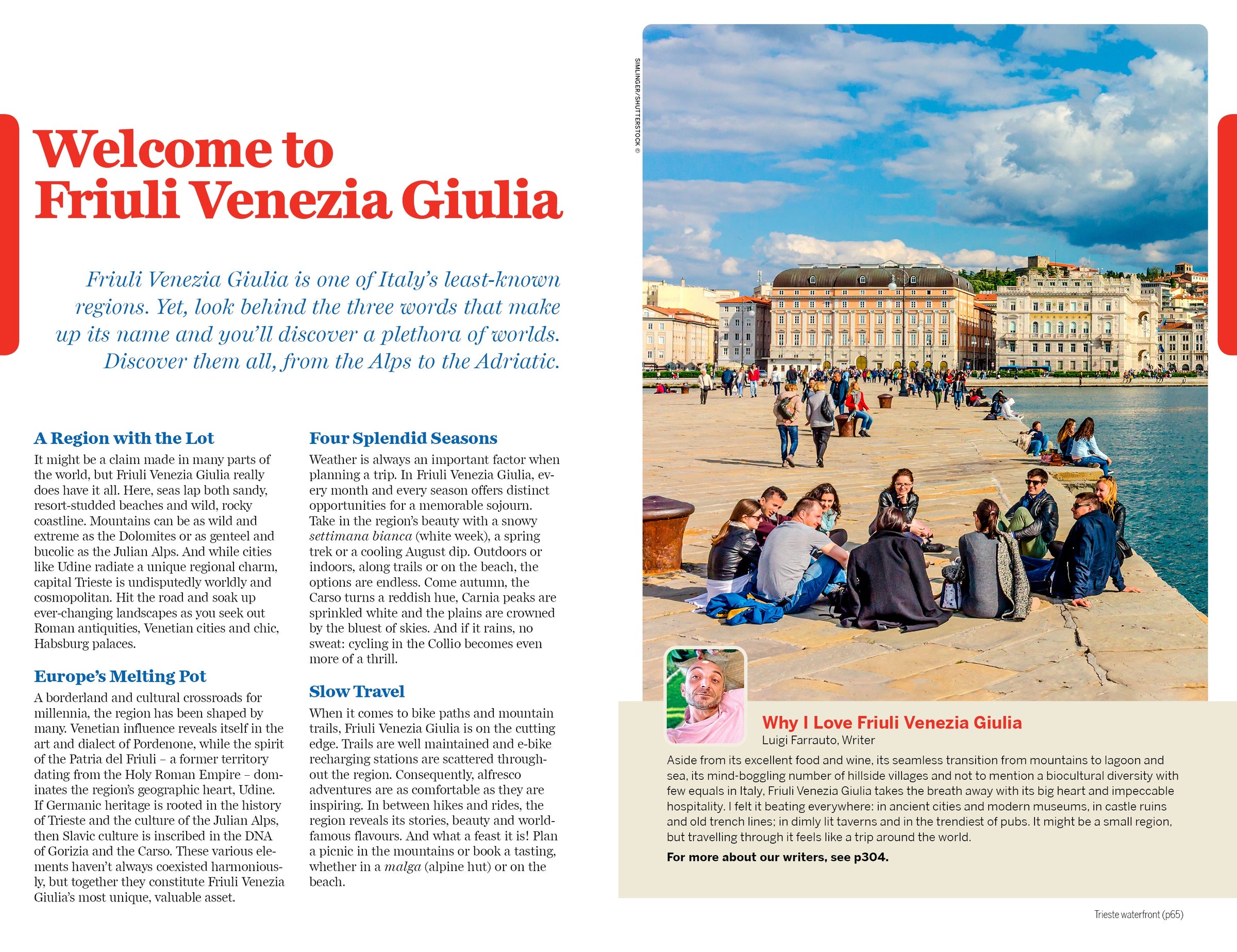 Friuli Venezia Giulia – Lonely Planet (engelsk) – bla i boken