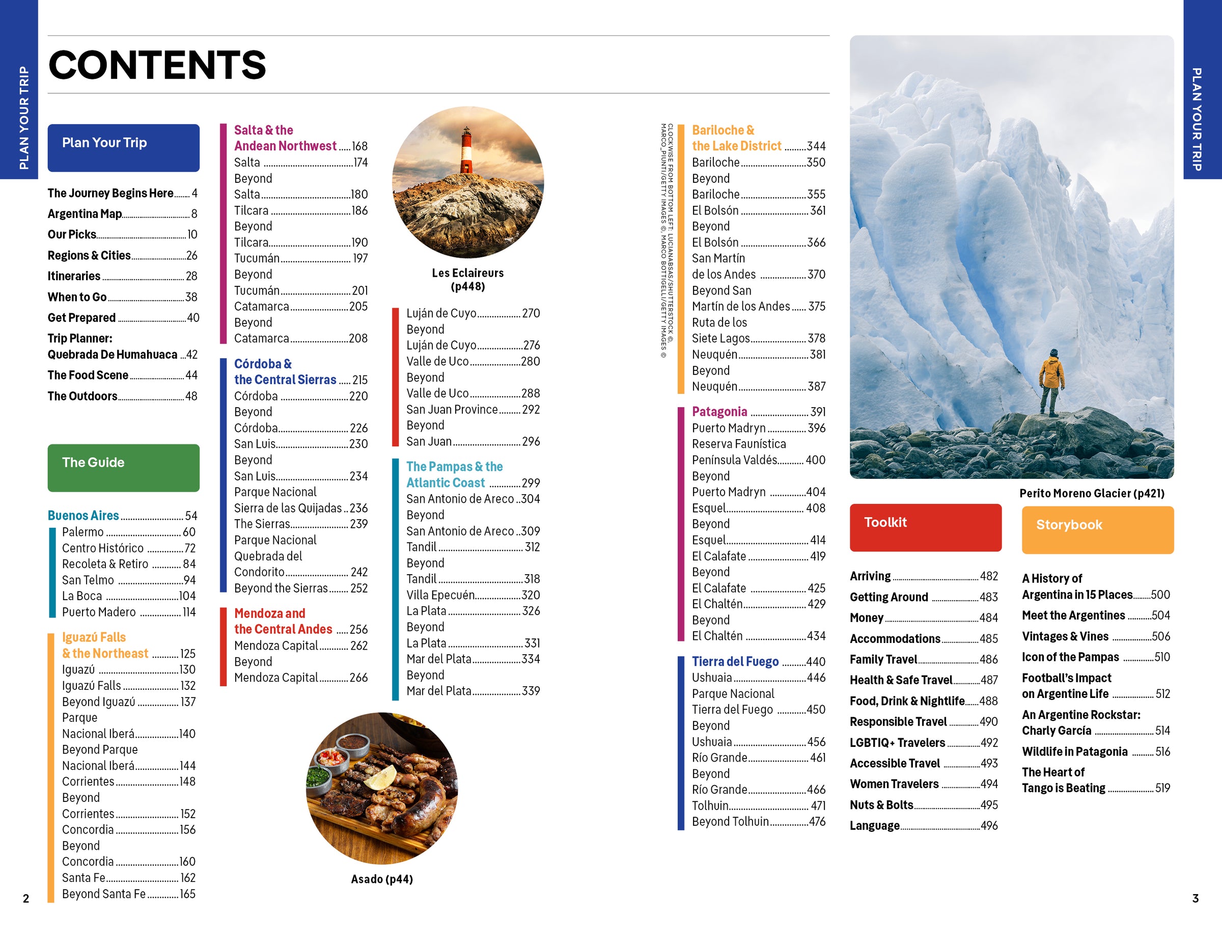 Argentina – Lonely Planet (engelsk) – bla i boken