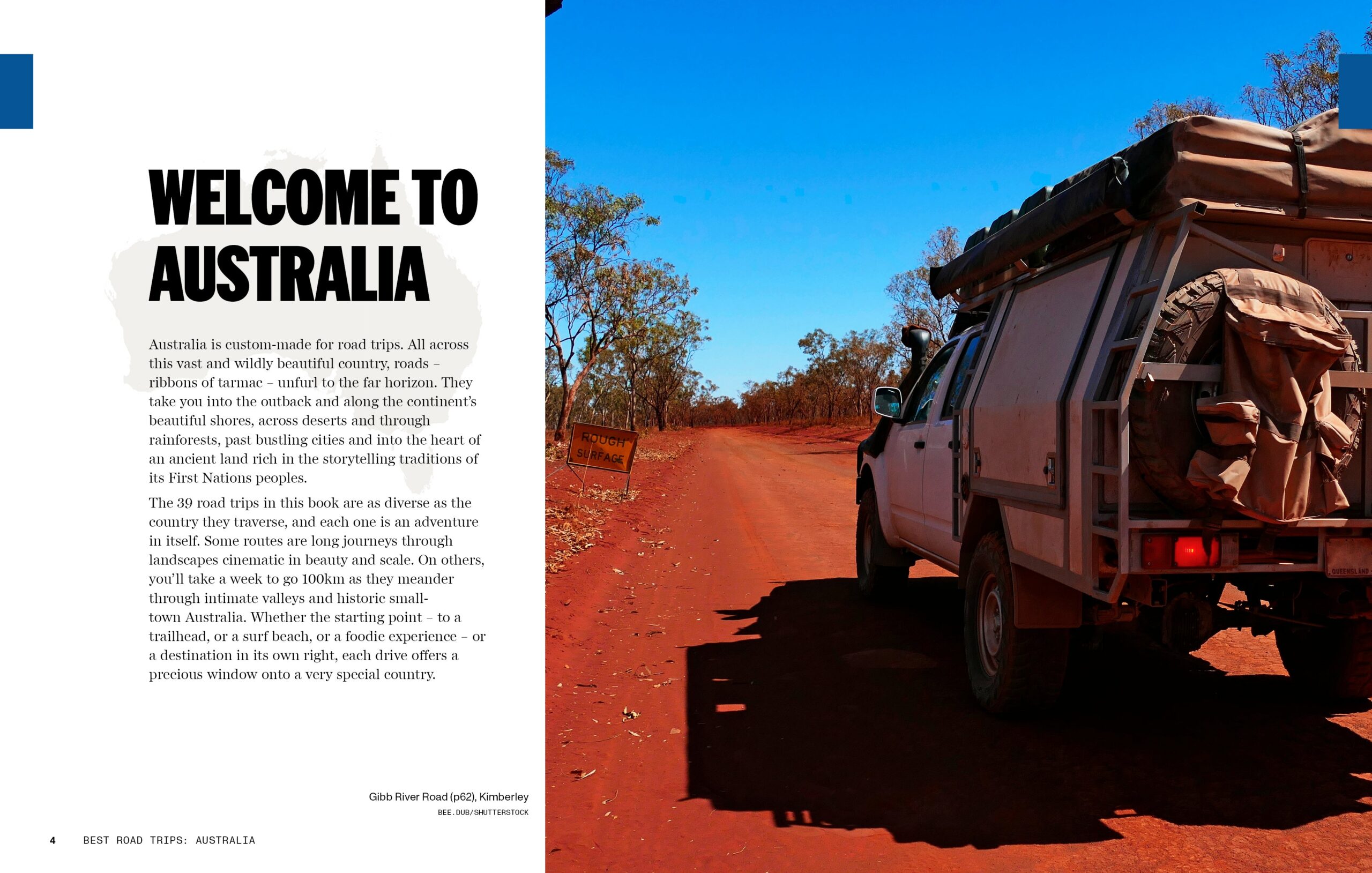 Best Road Trips Australia – Lonely Planet (engelsk) – bla i boken