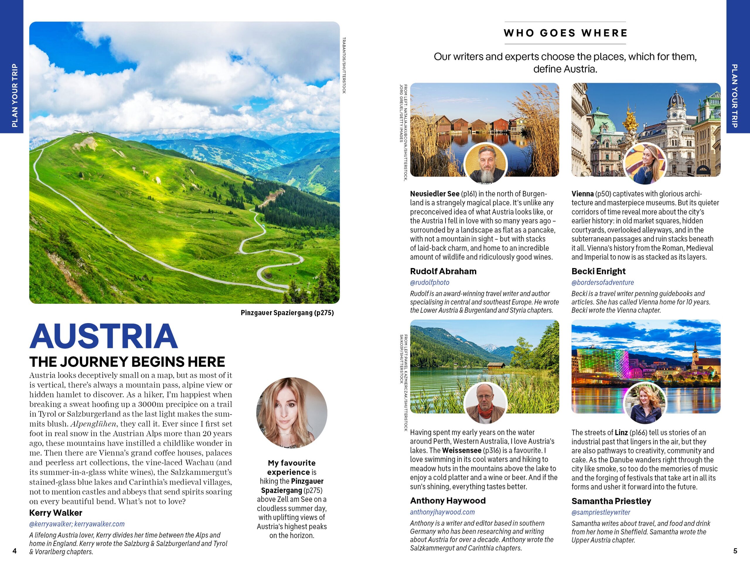 Austria – Lonely Planet (engelsk) – bla i boken
