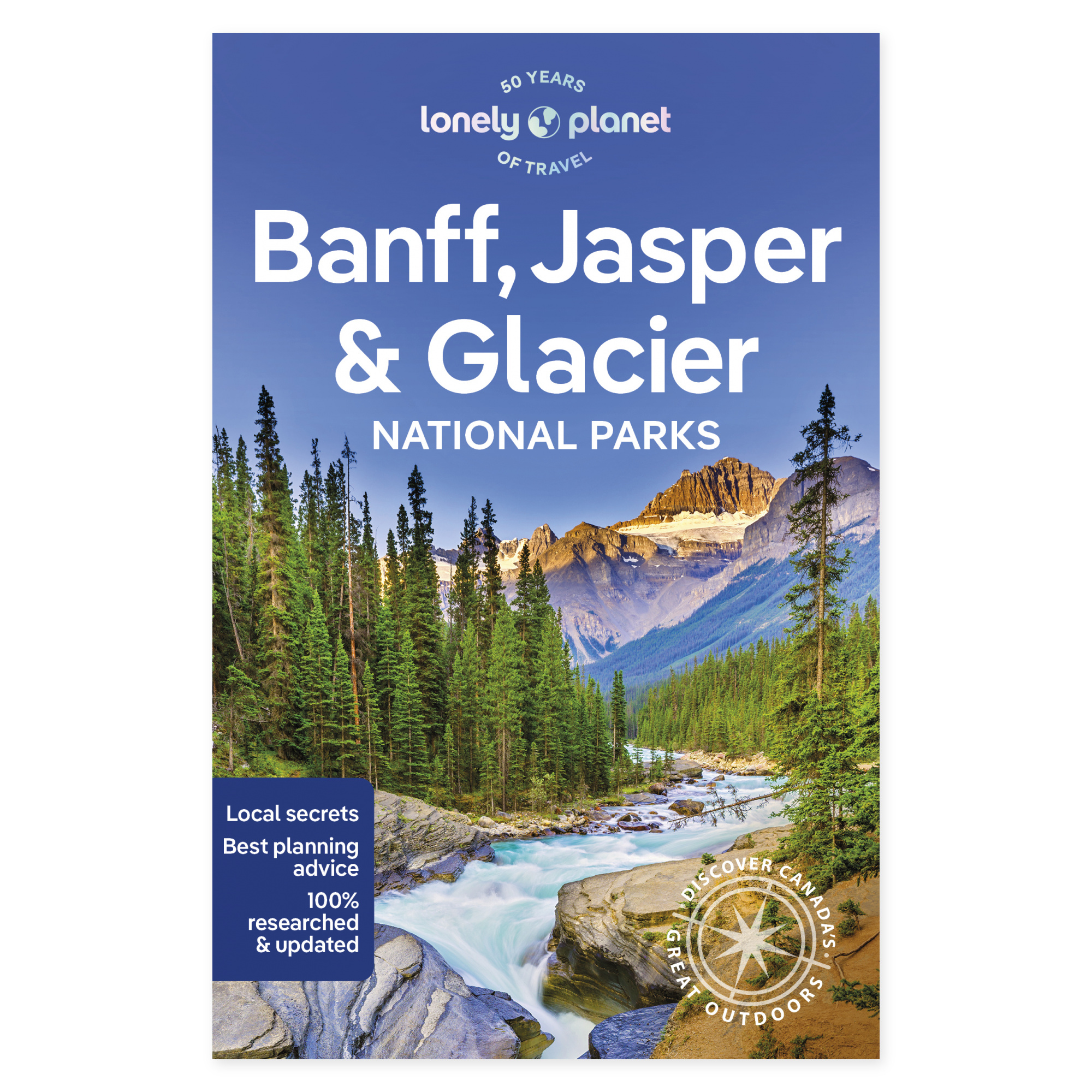 Banff, Jasper and Glacier National Parks – Lonely Planet (engelsk) – omslag