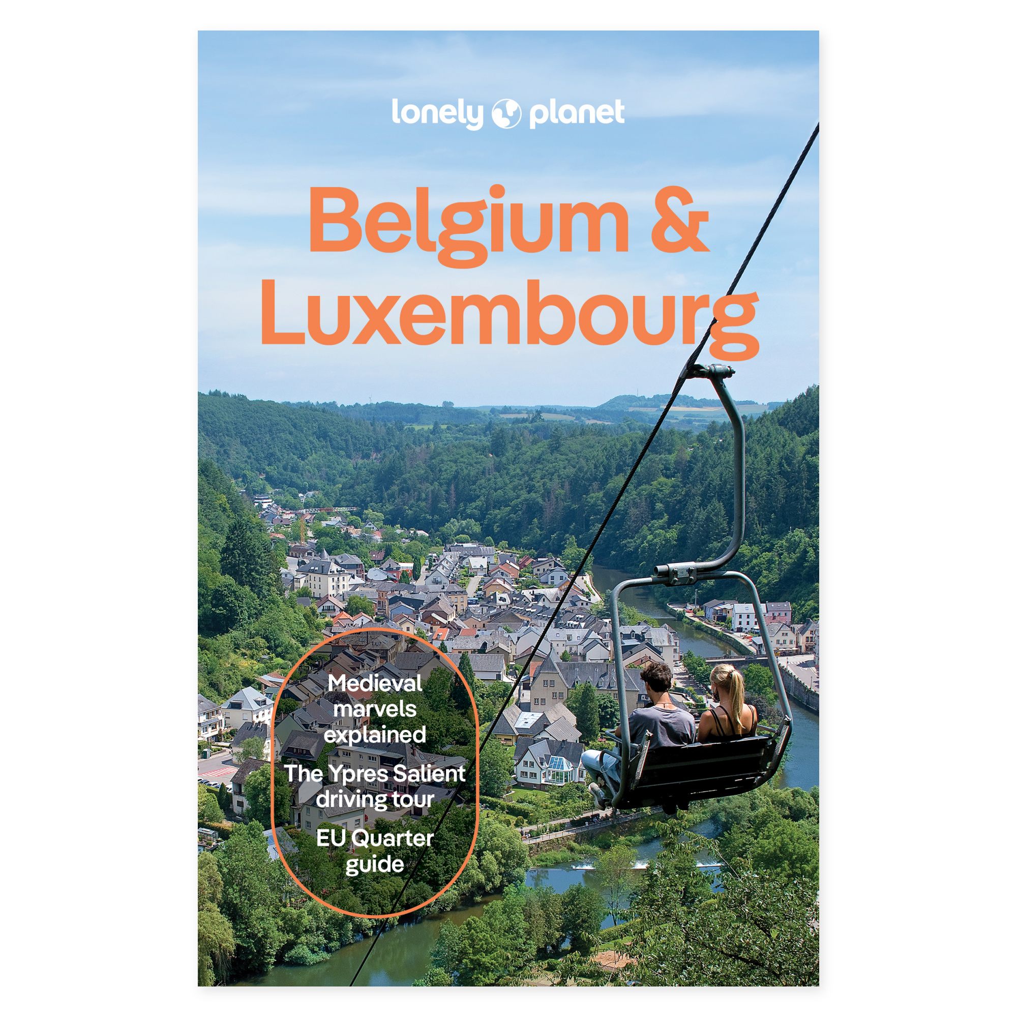 Belgium & Luxembourg – Lonely Planet (engelsk) – omslag