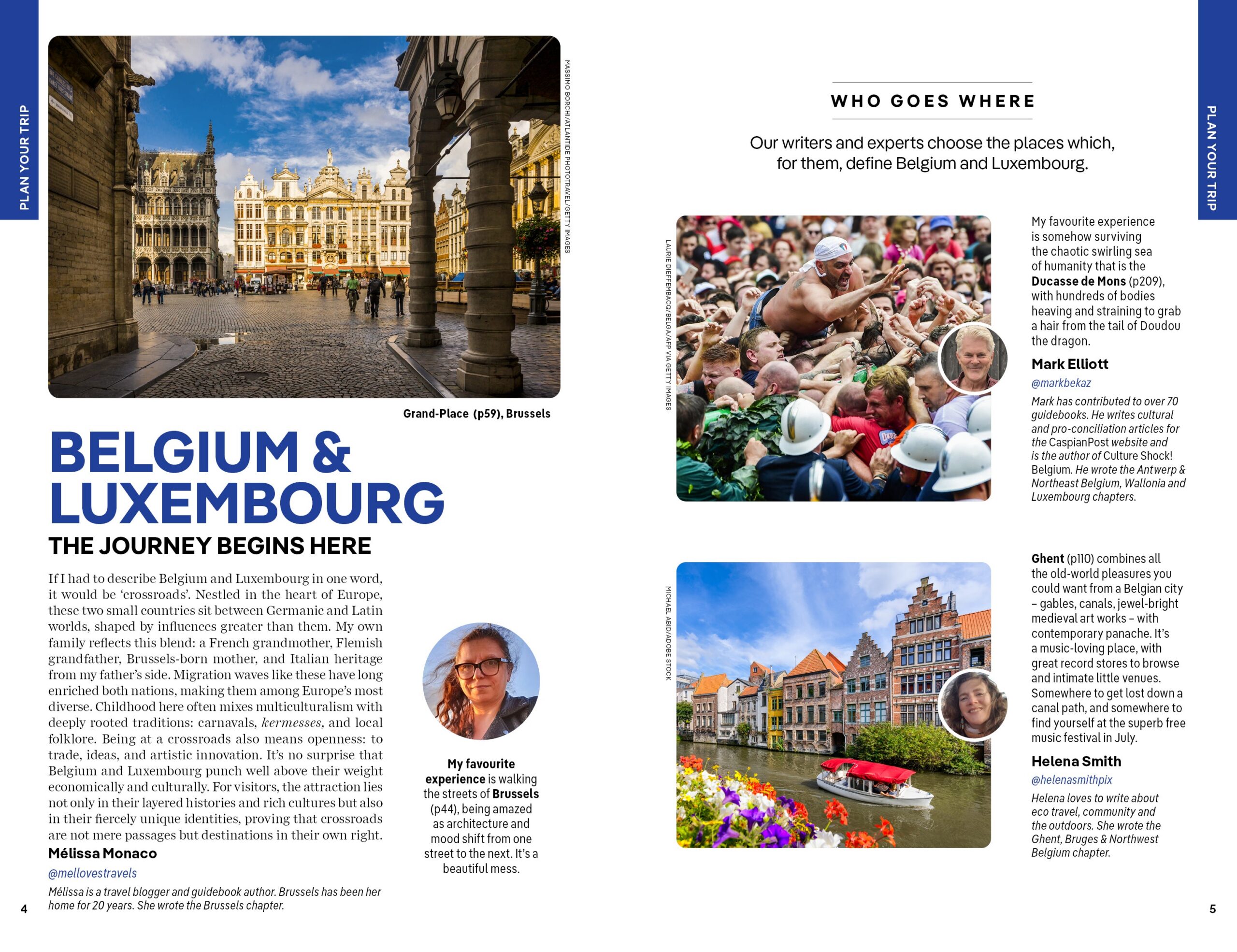 Belgium & Luxembourg – Lonely Planet (engelsk) – bla i boken