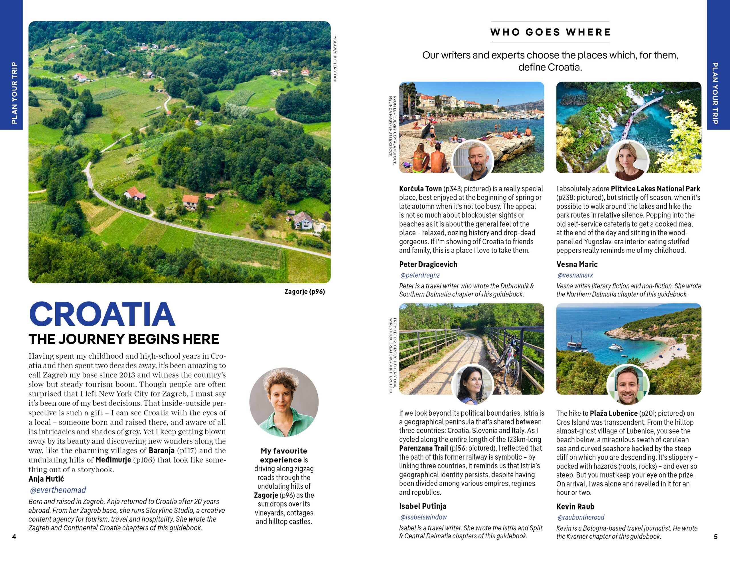 Croatia – Lonely Planet (engelsk) – bla i boken