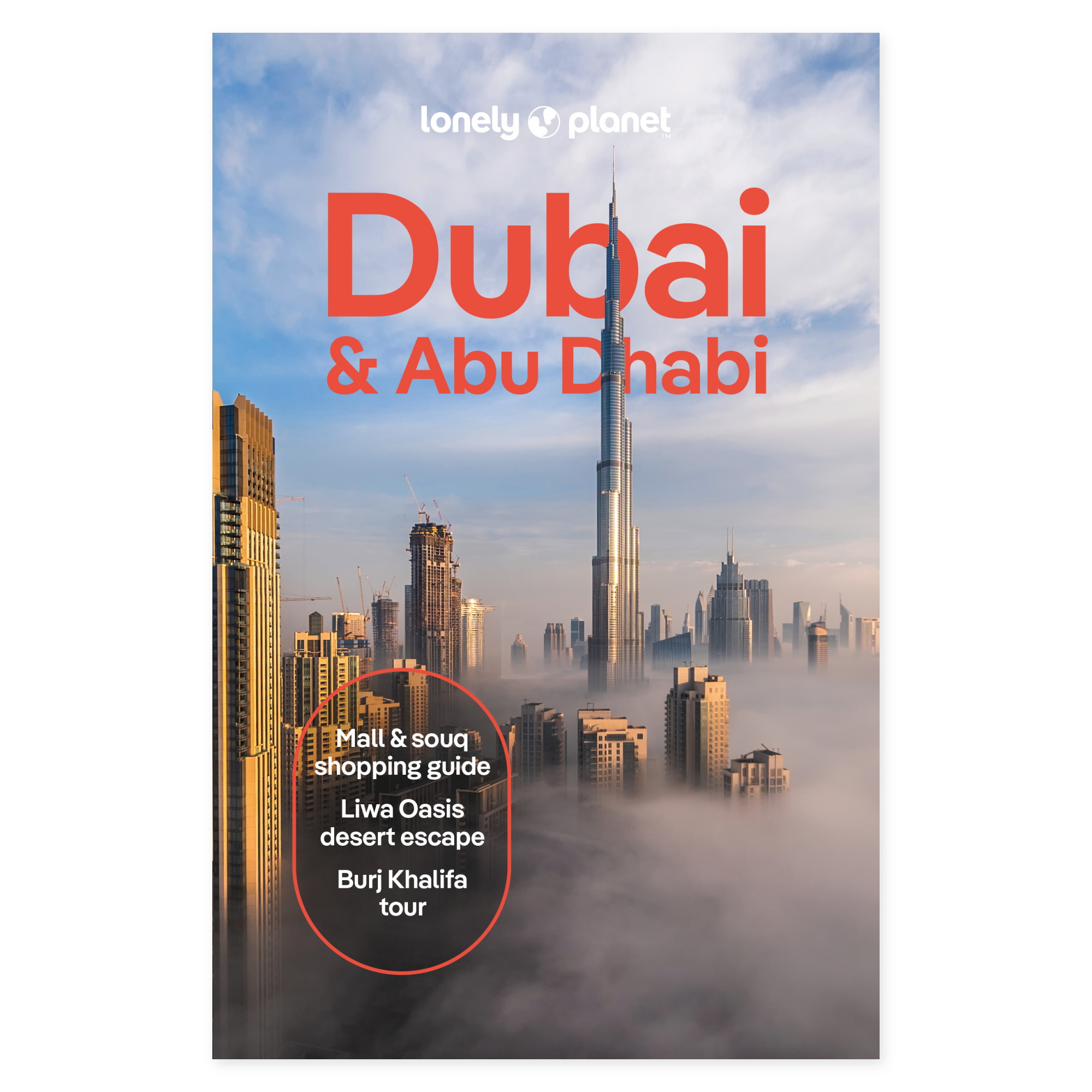 Dubai & Abu Dhabi – Lonely Planet (engelsk) – omslag