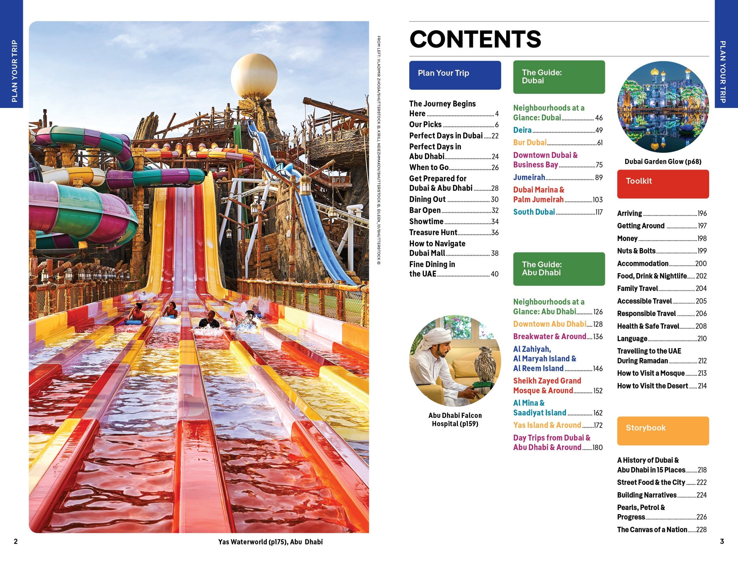 Dubai & Abu Dhabi – Lonely Planet (engelsk) – bla i boken
